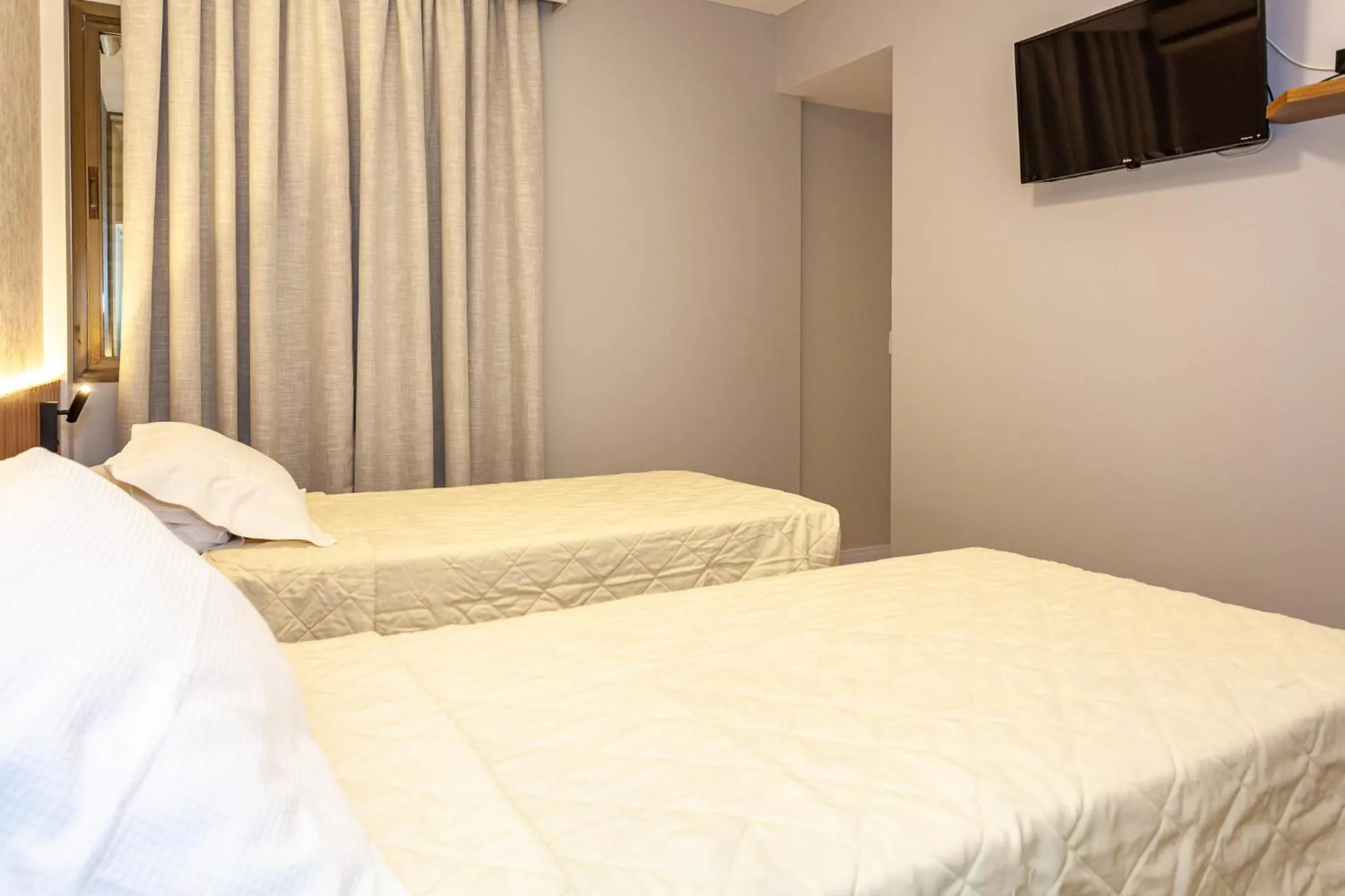 Bed in Travel Inn Premium Flats Paulista Wall Street