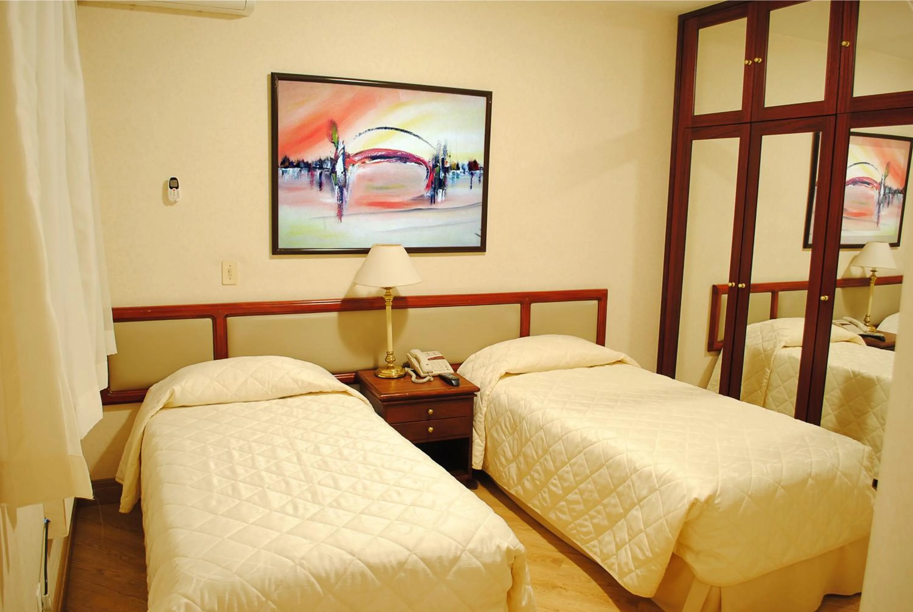 Bed in Travel Inn Premium Flats Paulista Wall Street