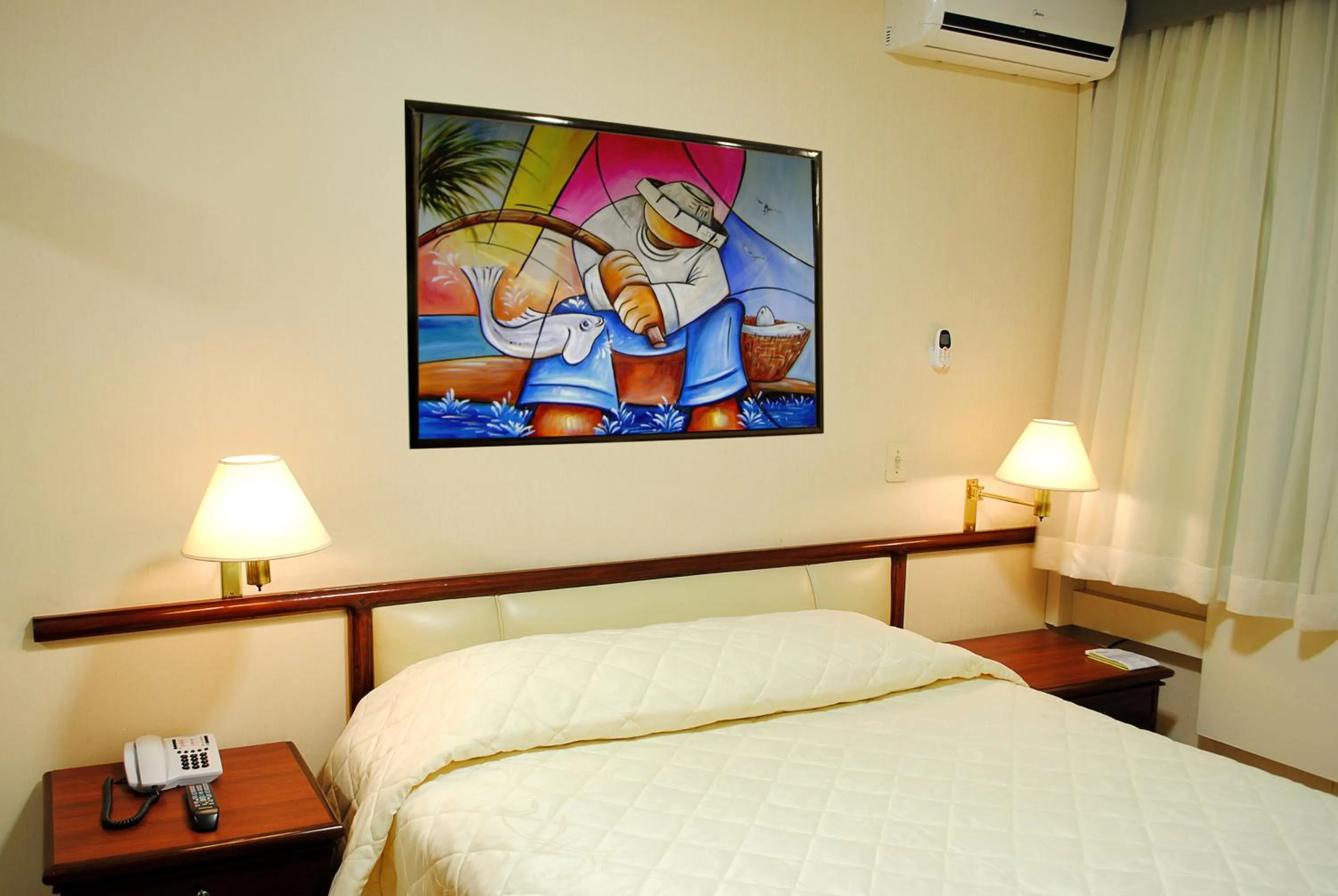 Bed in Travel Inn Premium Flats Paulista Wall Street