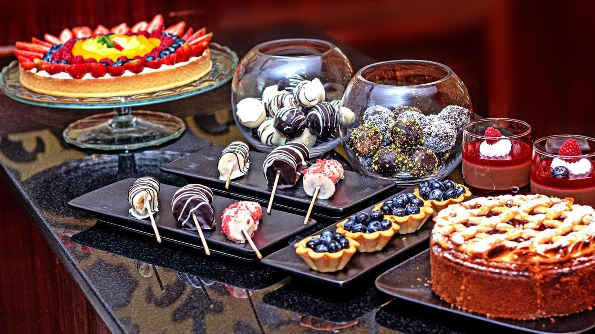 Breakfast in Villa Rosa Kempinski