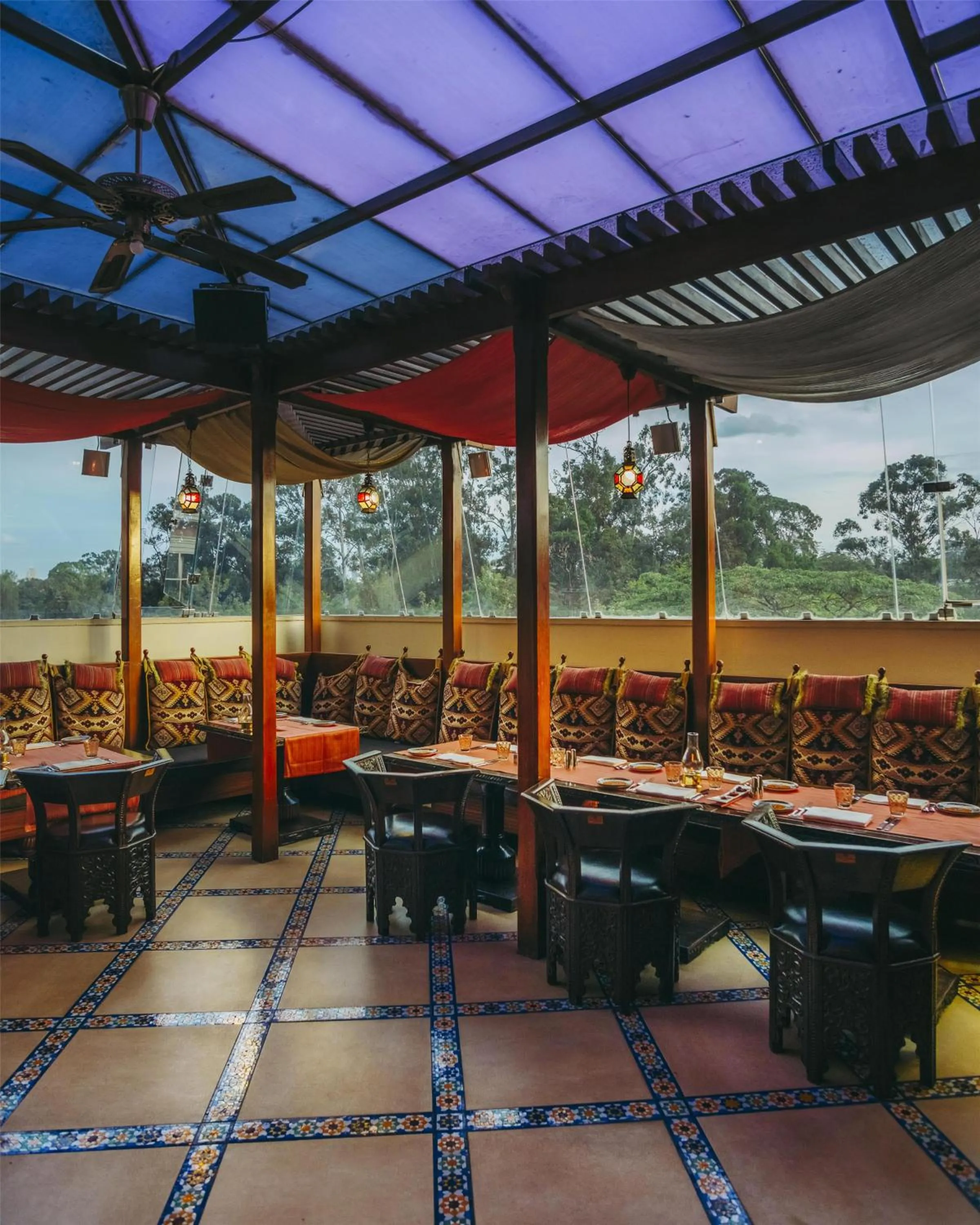 Restaurant/places to eat in Villa Rosa Kempinski