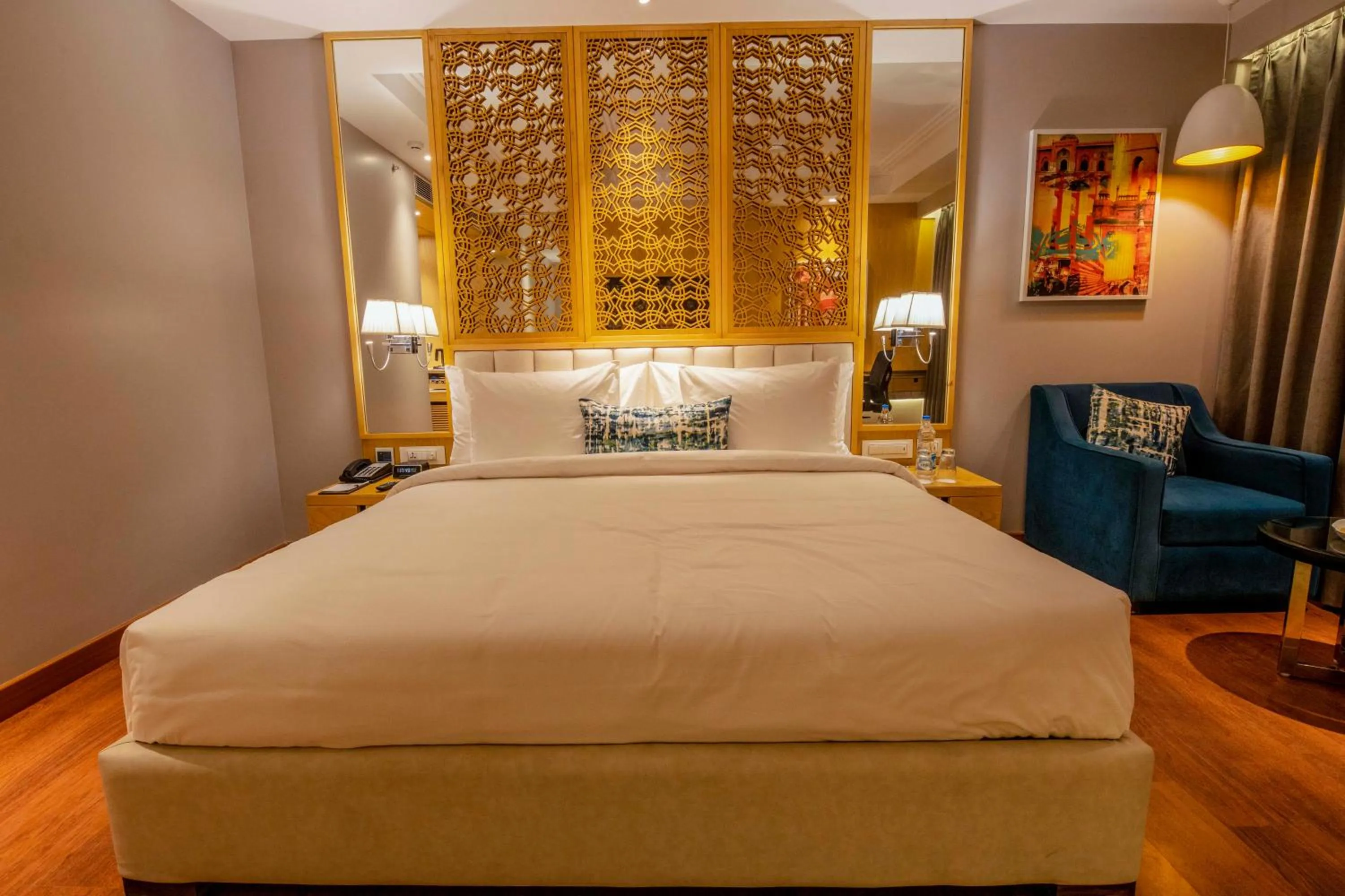 Bed in Best Western Darbar