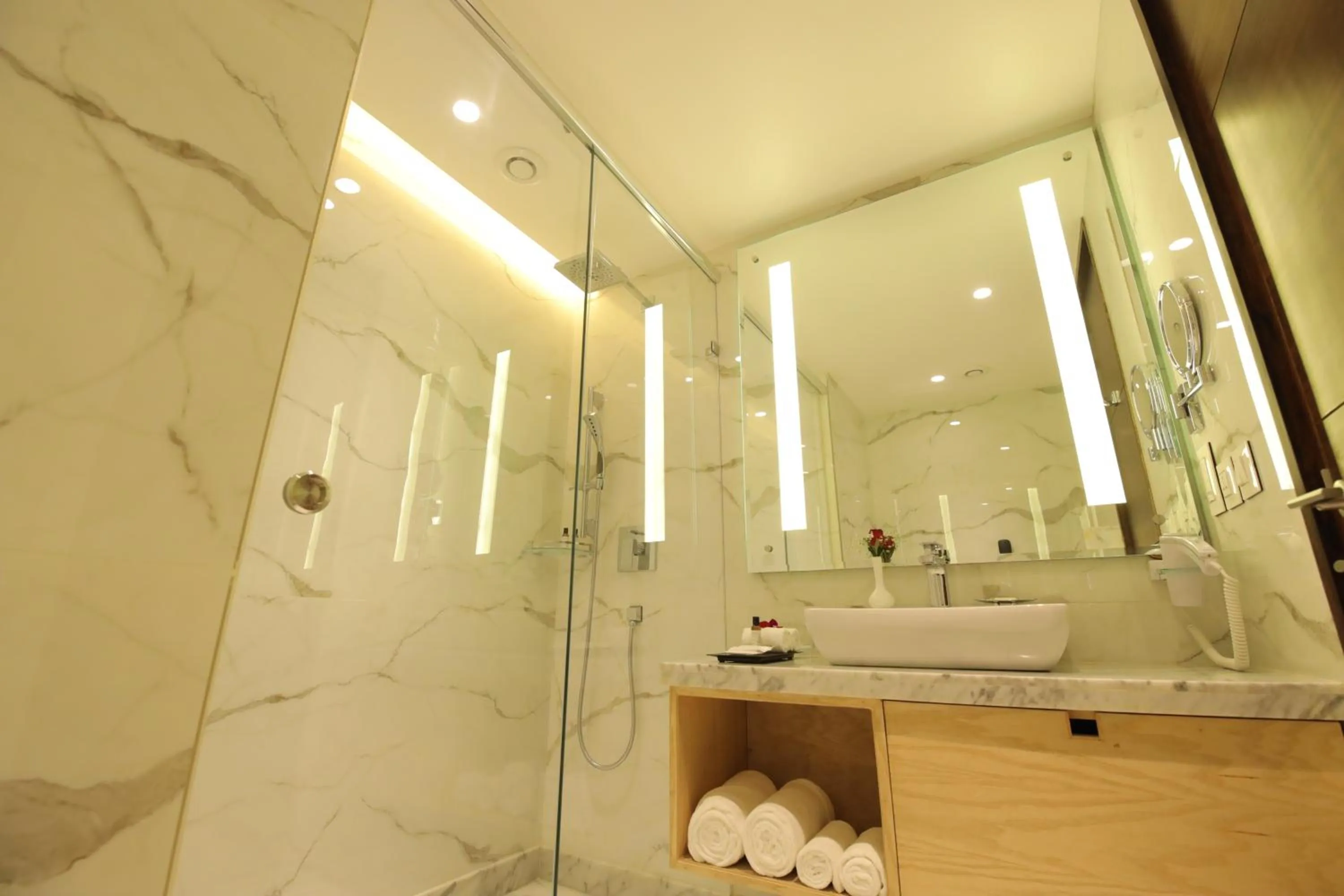 Bathroom in Best Western Darbar