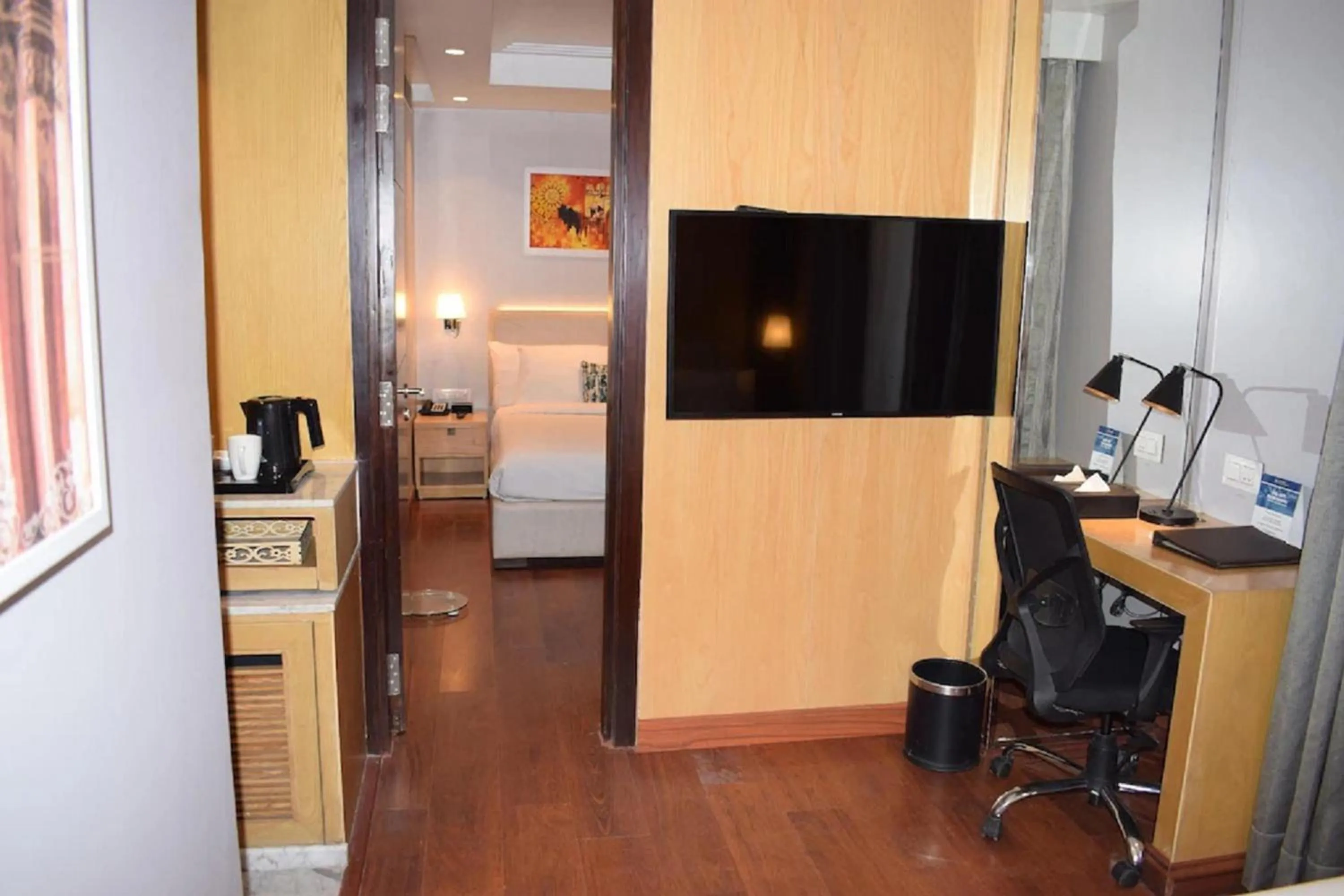 Seating area in Best Western Darbar