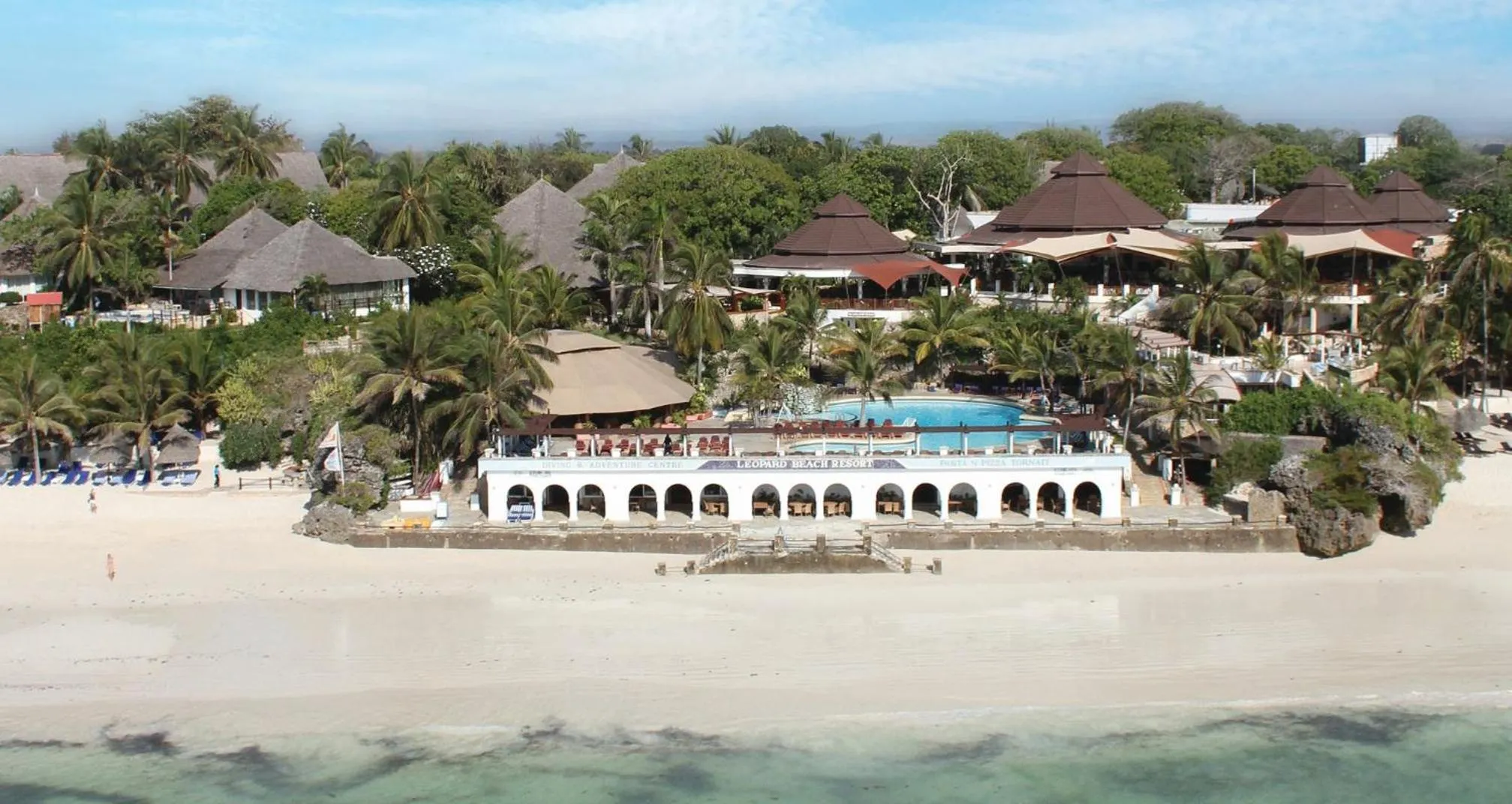 Bird's eye view in Leopard Beach Resort and Spa
