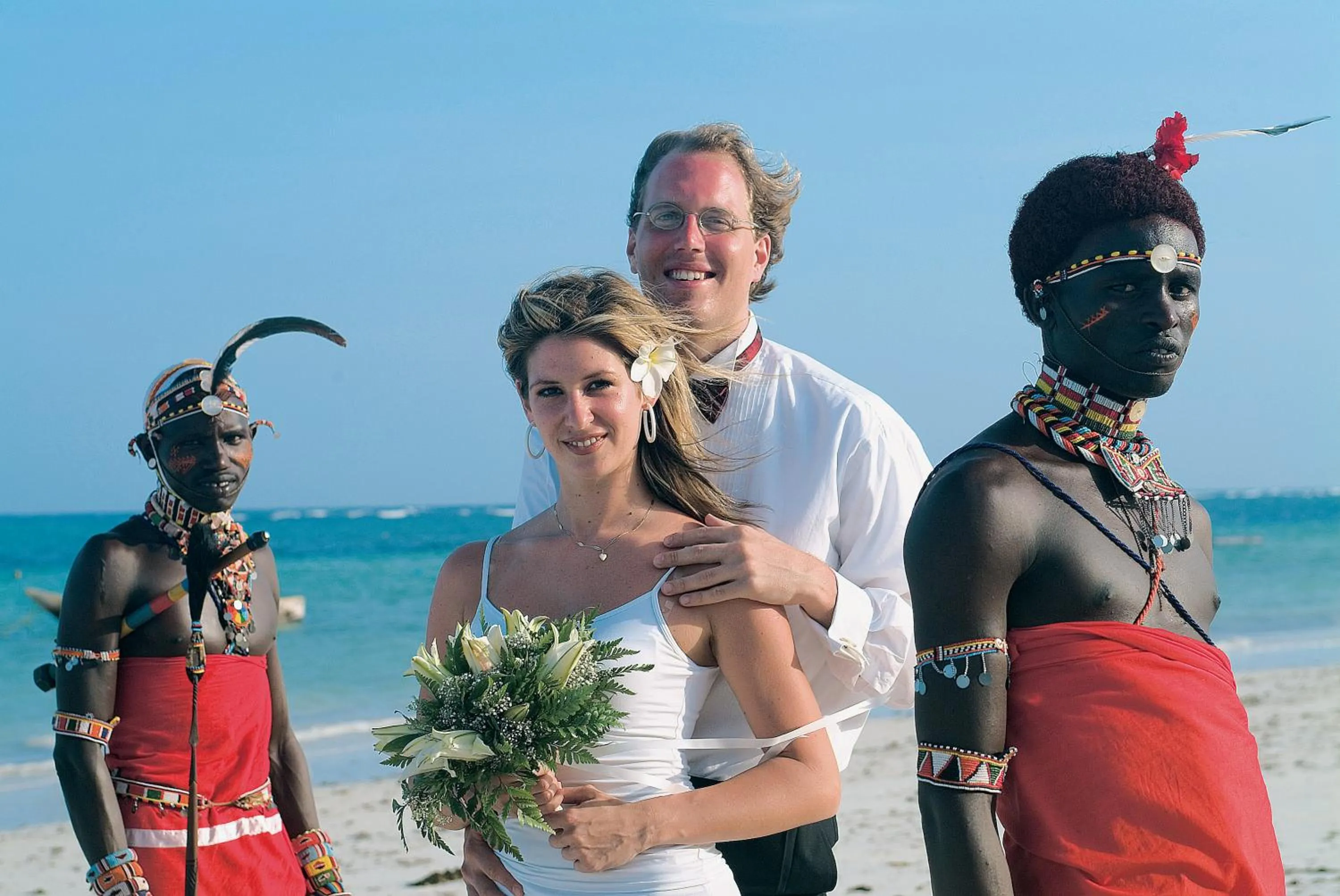 People in Leopard Beach Resort and Spa