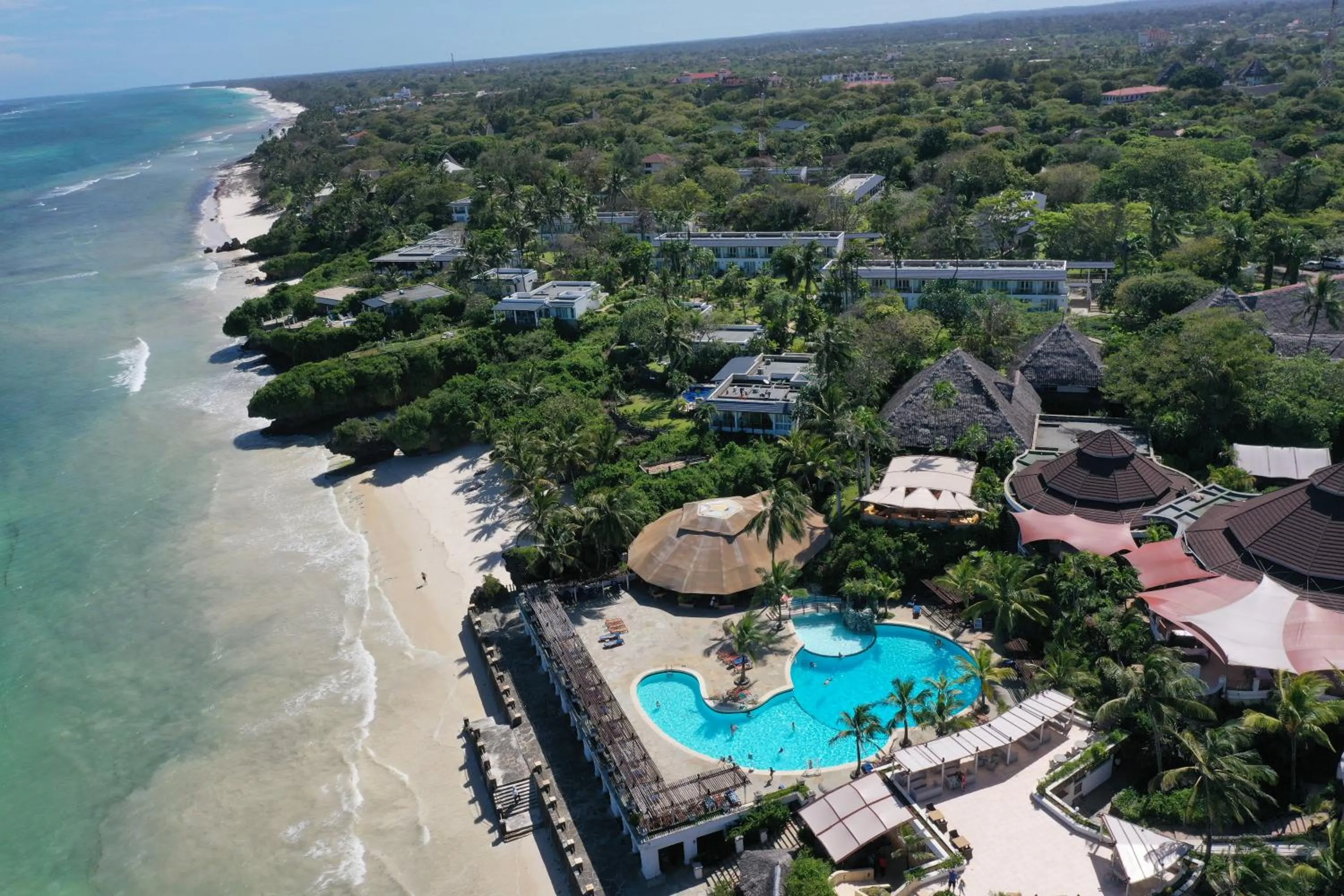 Bird's eye view in Leopard Beach Resort and Spa