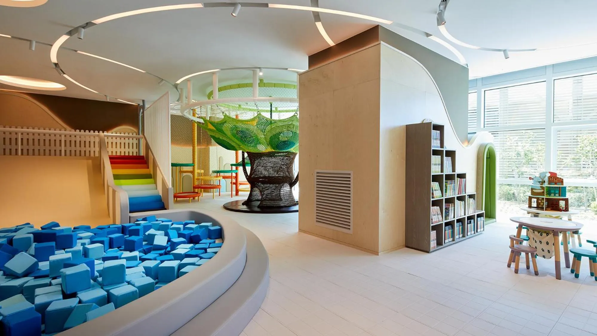 Area and facilities in Signiel Busan