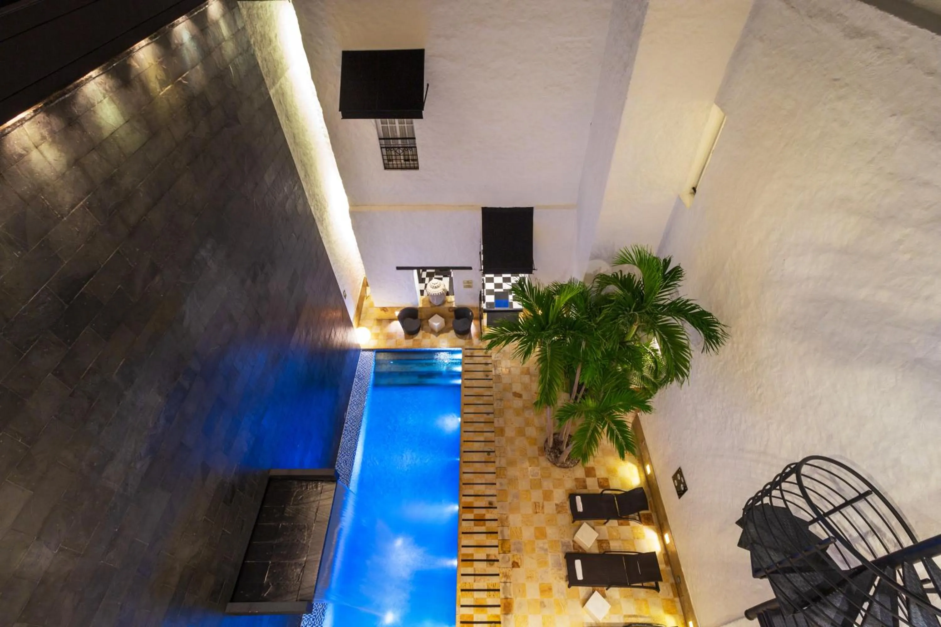 Pool view in Hotel Republicano 1910