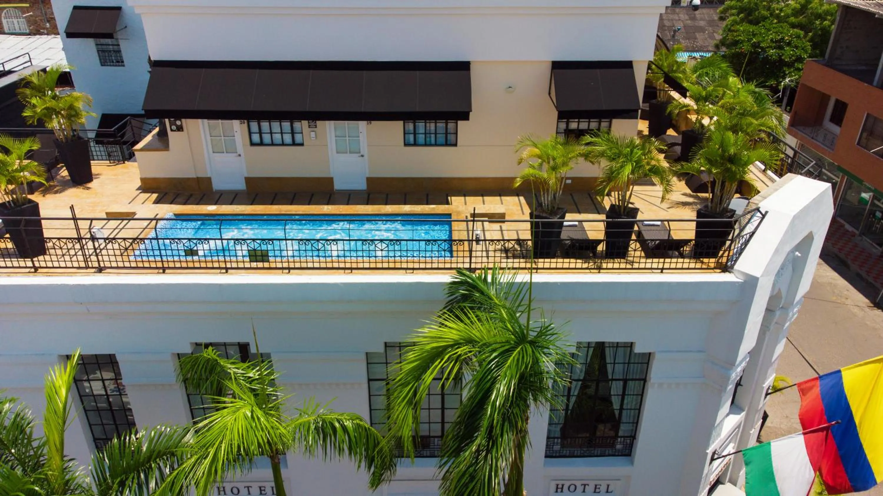 Property building in Hotel Republicano 1910