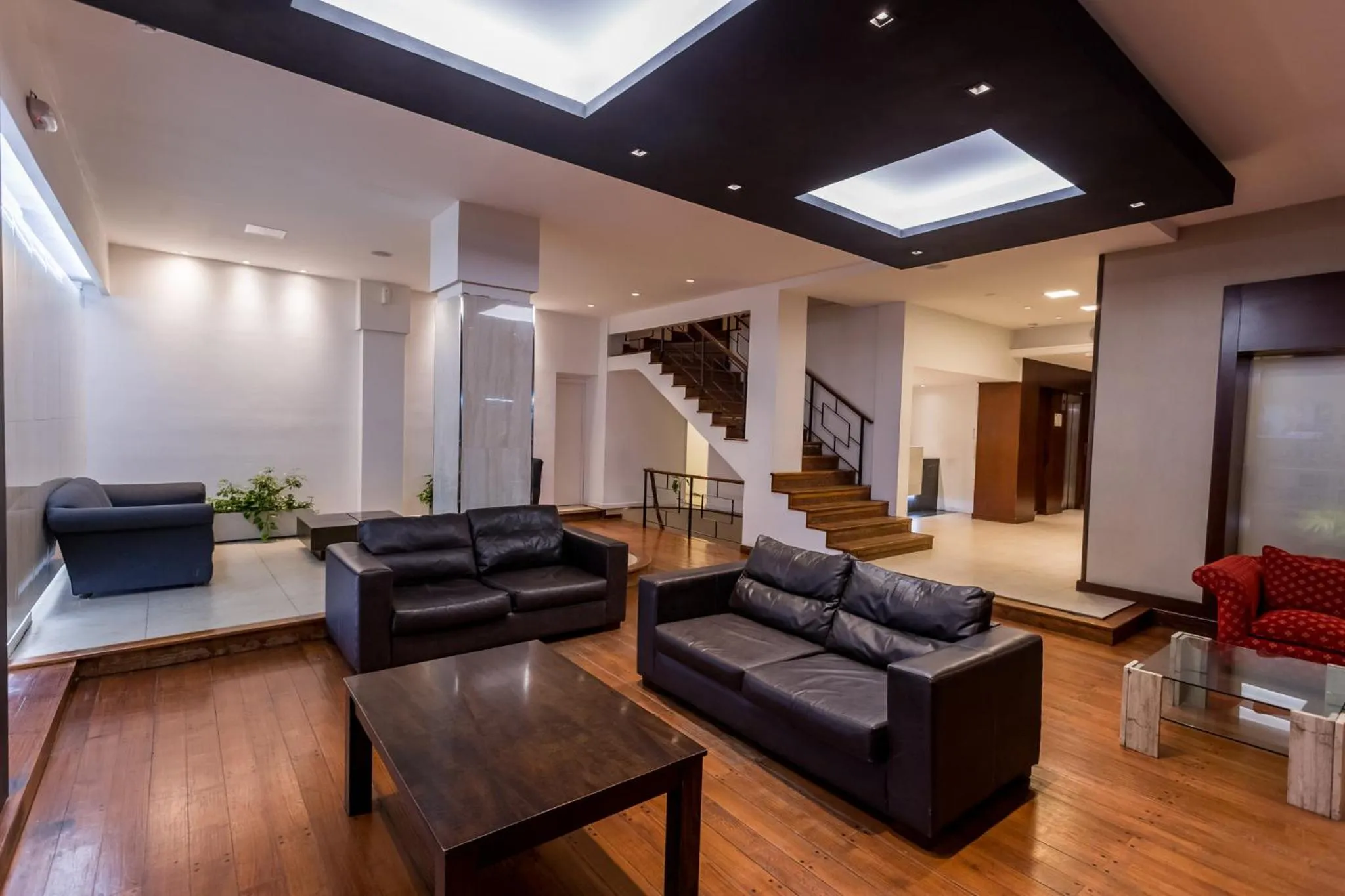 Seating area in Estocolmo Hotel by bund