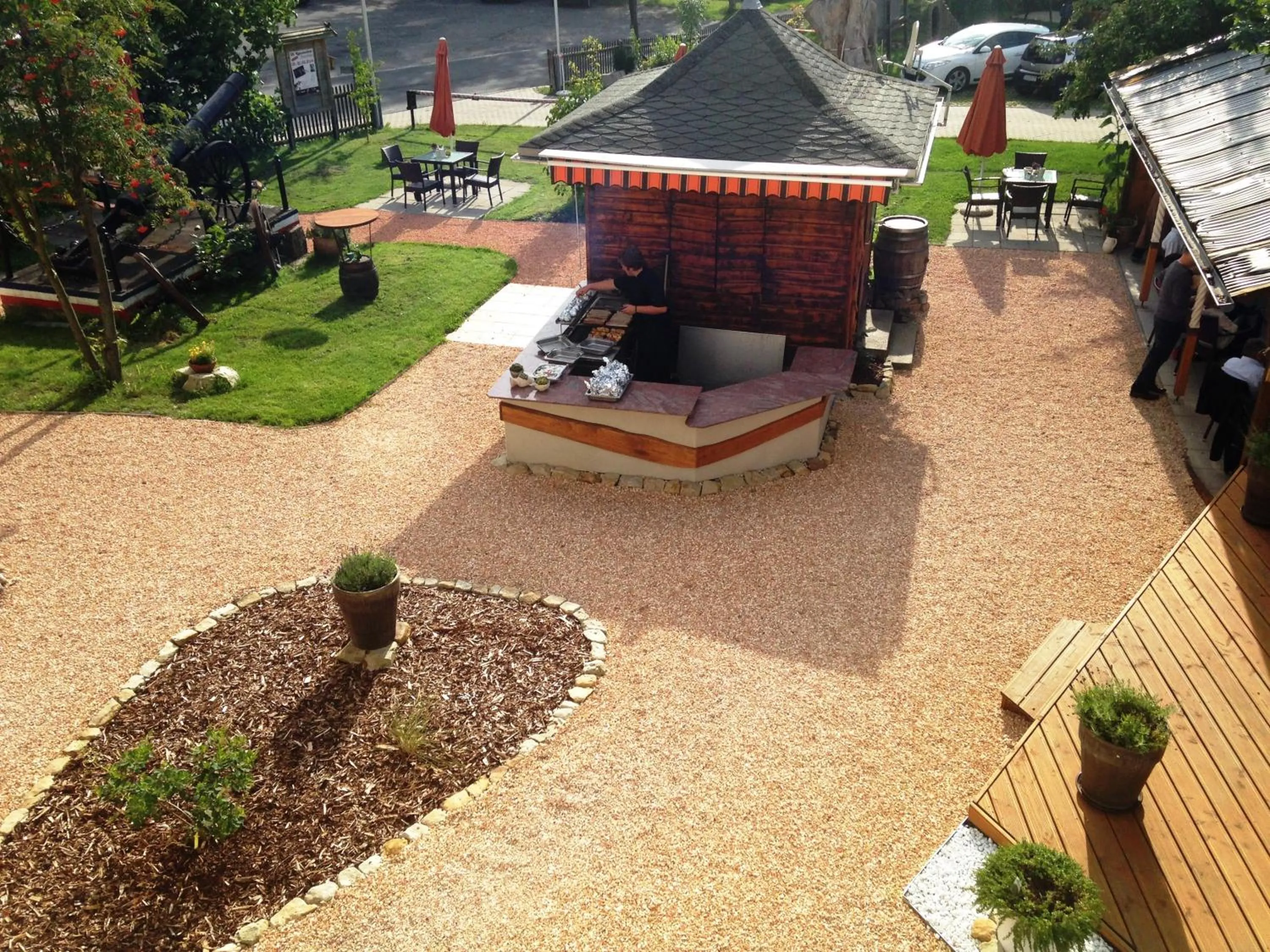 Balcony/Terrace in Hotel zur Kanone