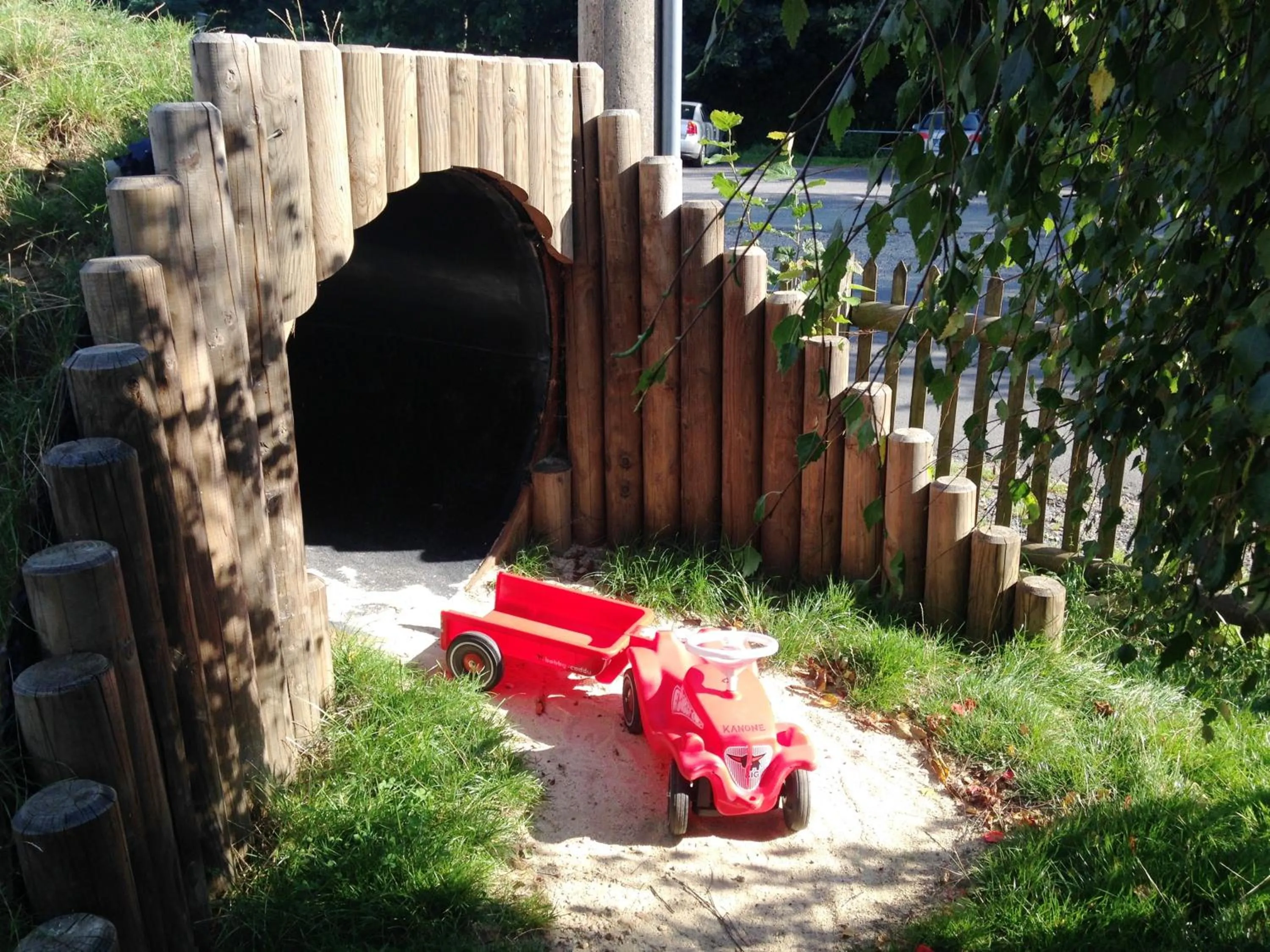 Children play ground in Hotel zur Kanone
