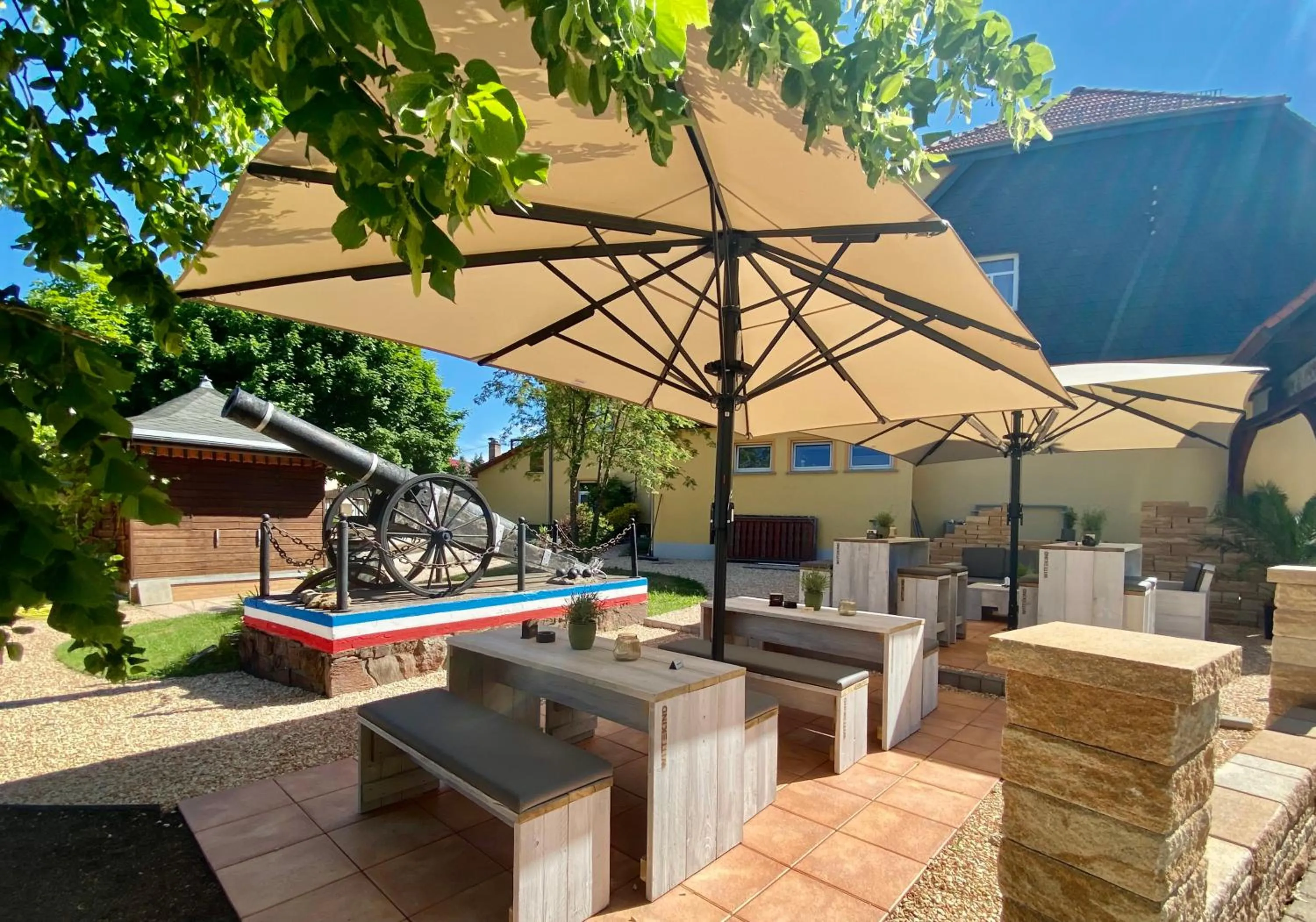 Garden in Hotel zur Kanone