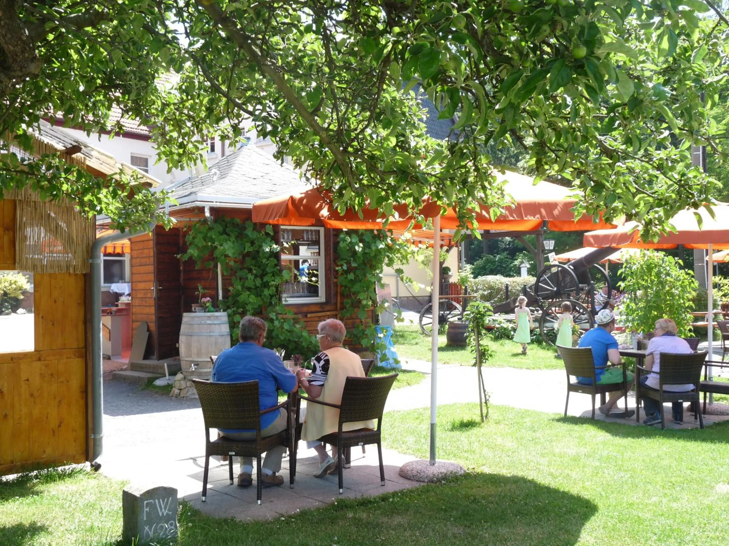Balcony/Terrace in Hotel zur Kanone