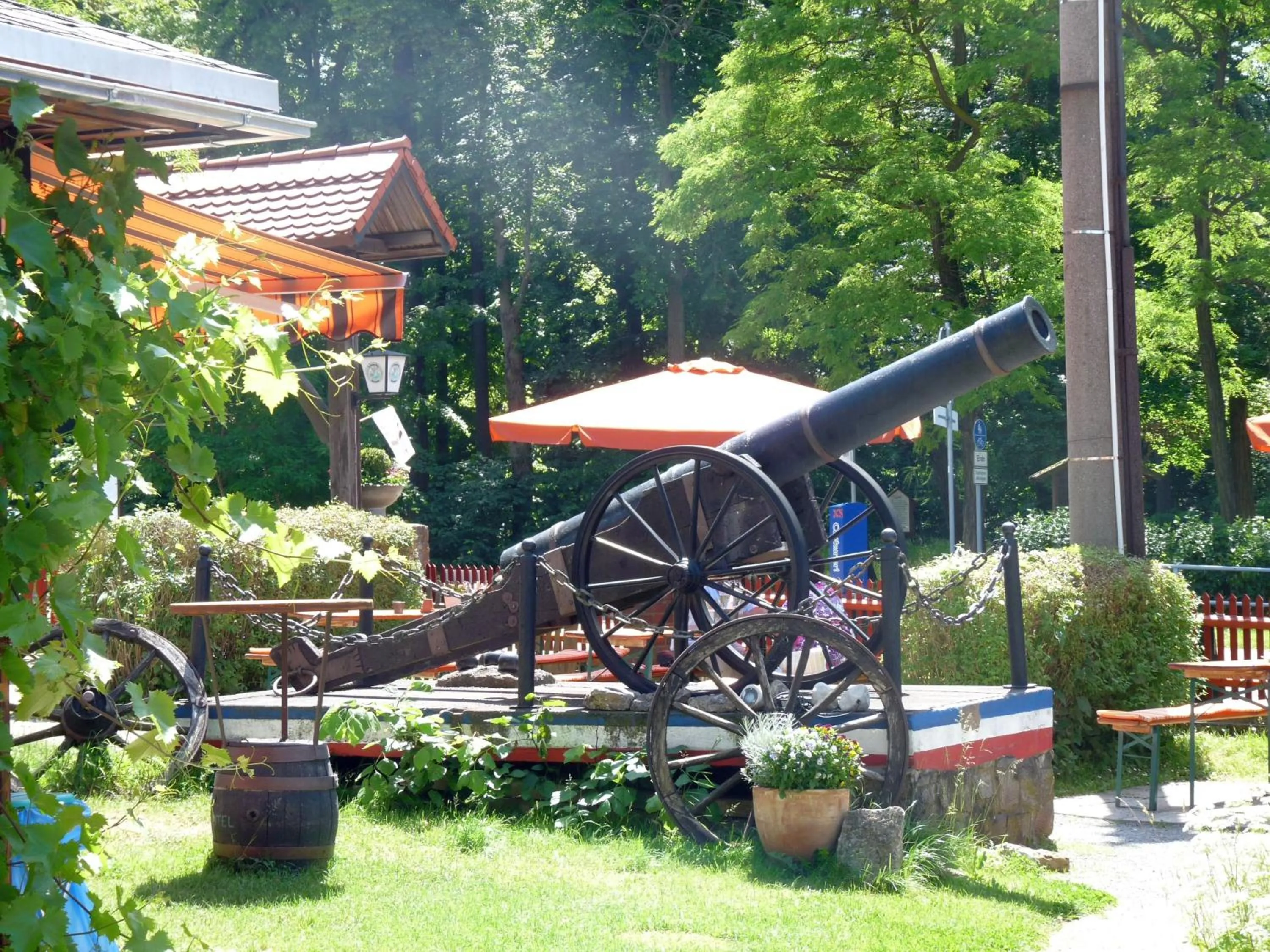 Garden in Hotel zur Kanone
