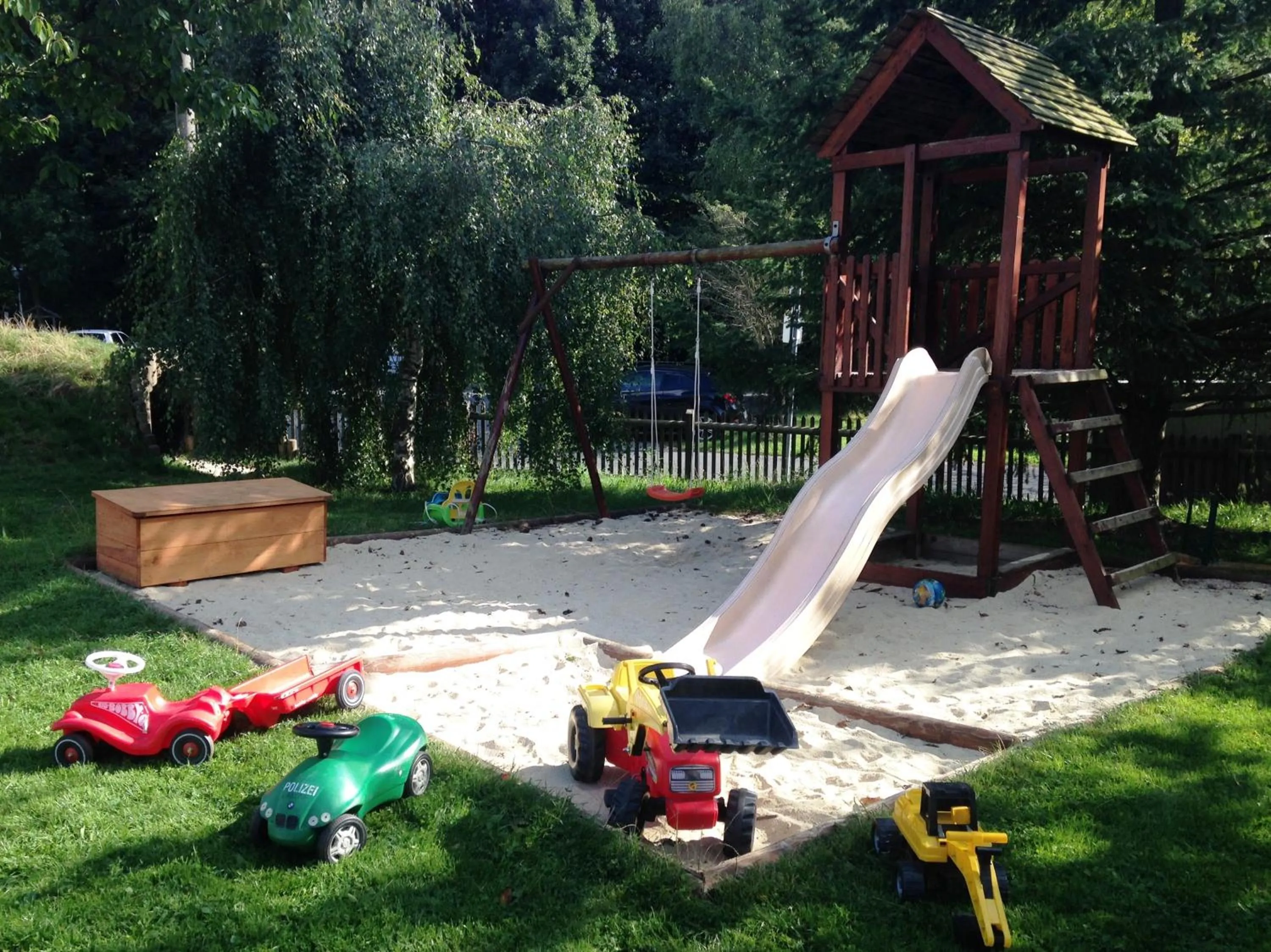 Children play ground in Hotel zur Kanone