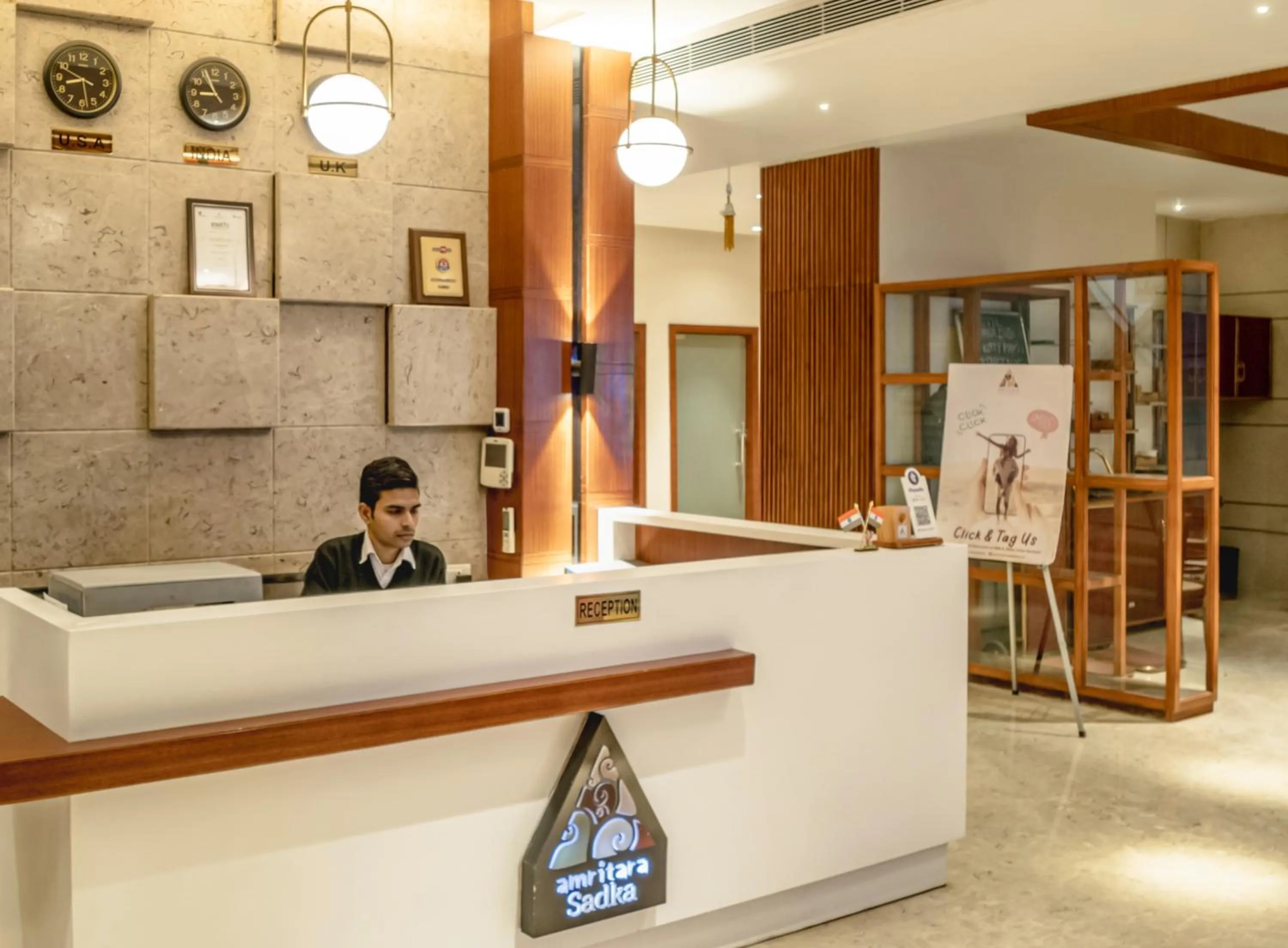 Lobby or reception in Amritara Sadka Amritsar