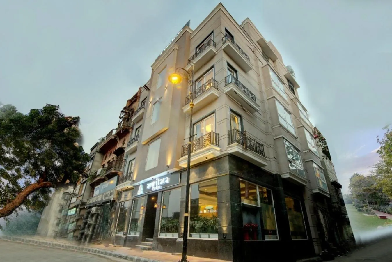 Facade/entrance in Amritara Sadka Amritsar
