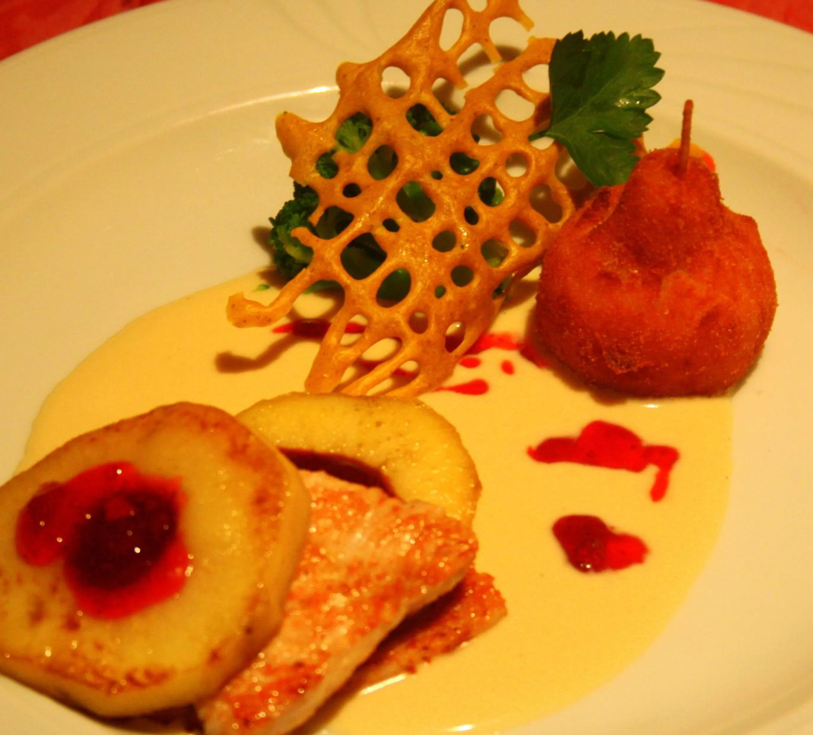 Food close-up in Hotel Etschquelle