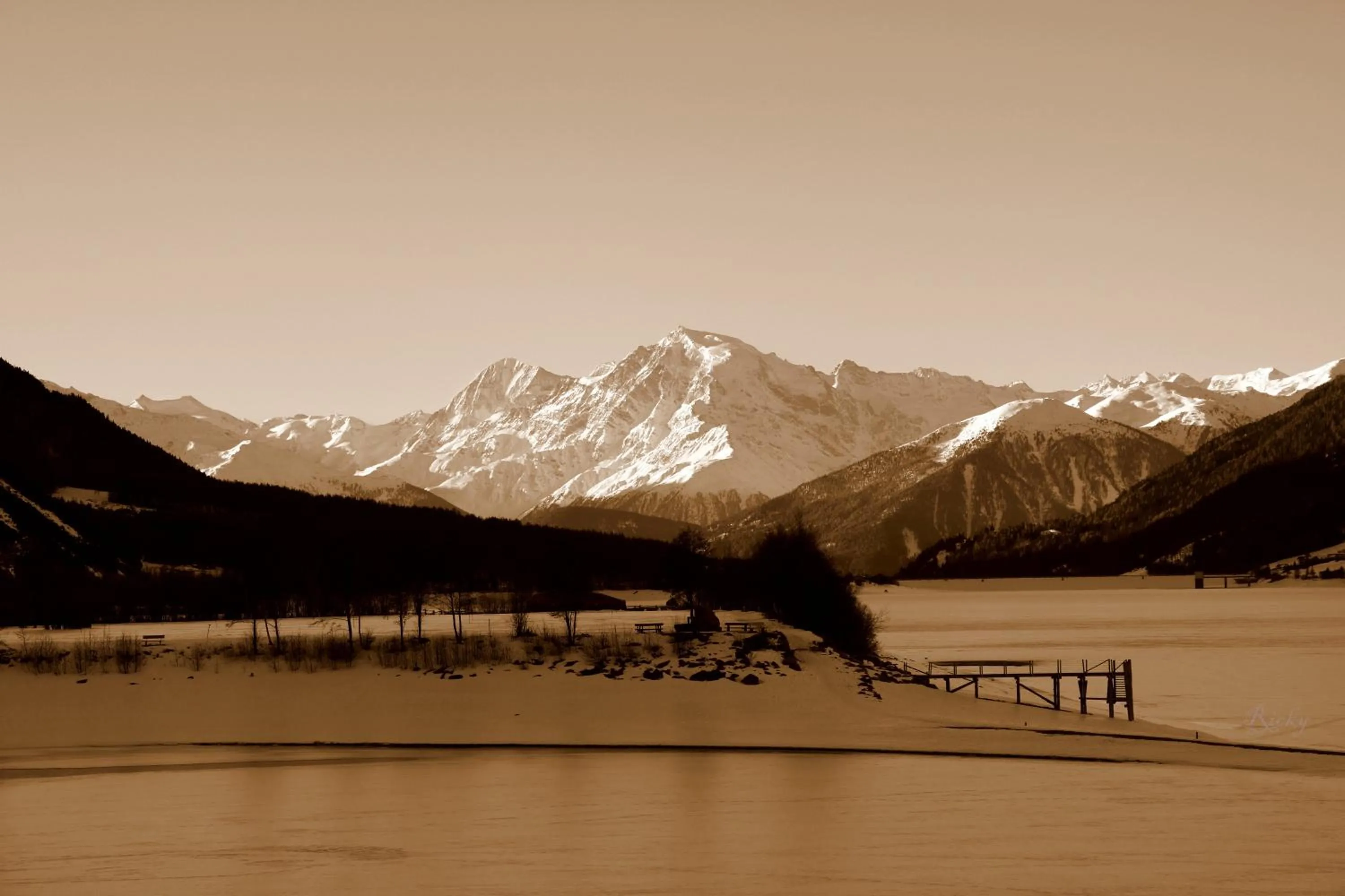Natural landscape in Hotel Etschquelle