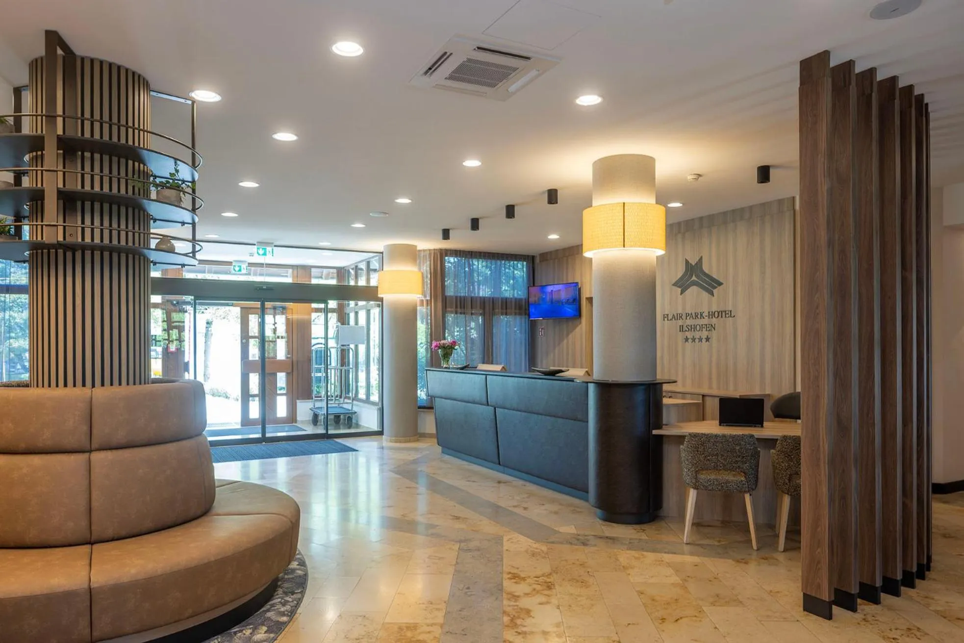 Lobby or reception in Flair Park Hotel Ilshofen