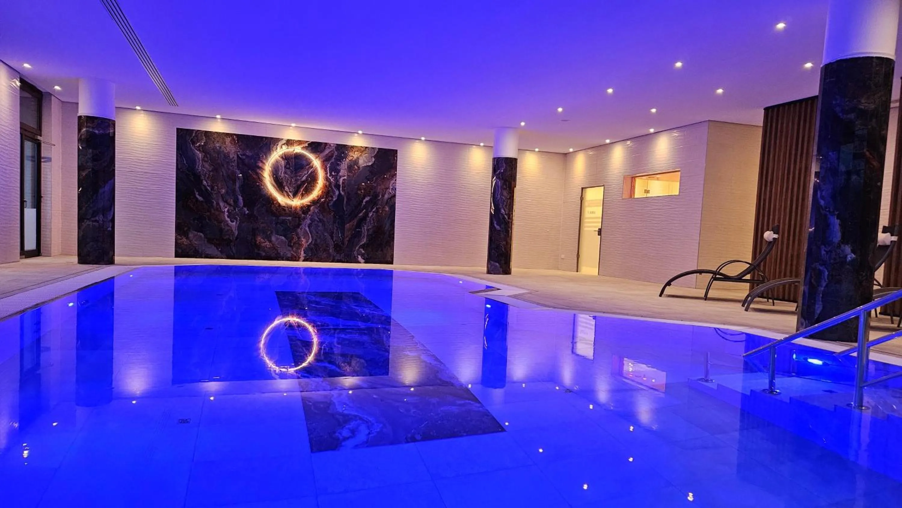 Pool view in Flair Park Hotel Ilshofen