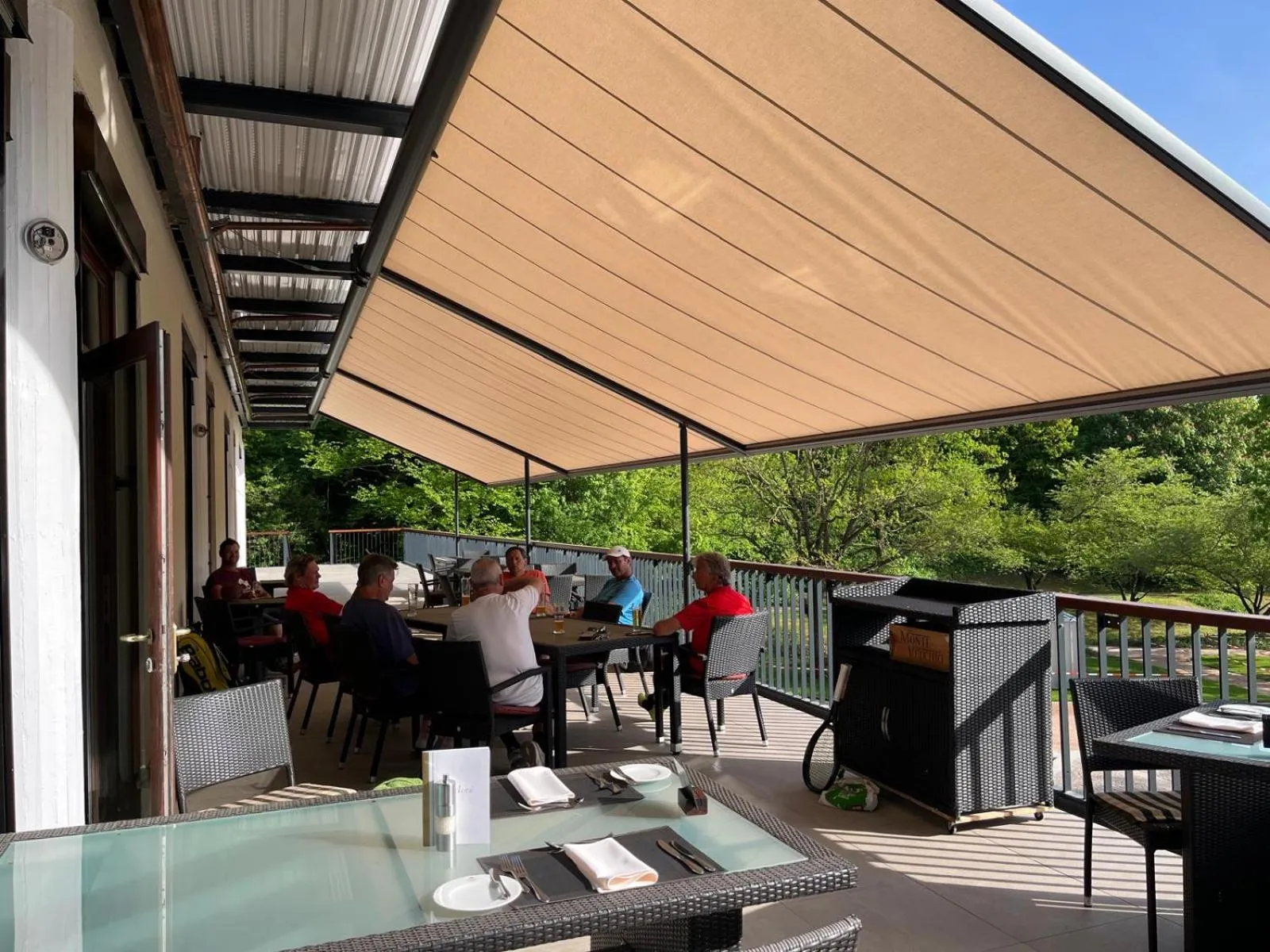 Balcony/Terrace in Flair Park Hotel Ilshofen