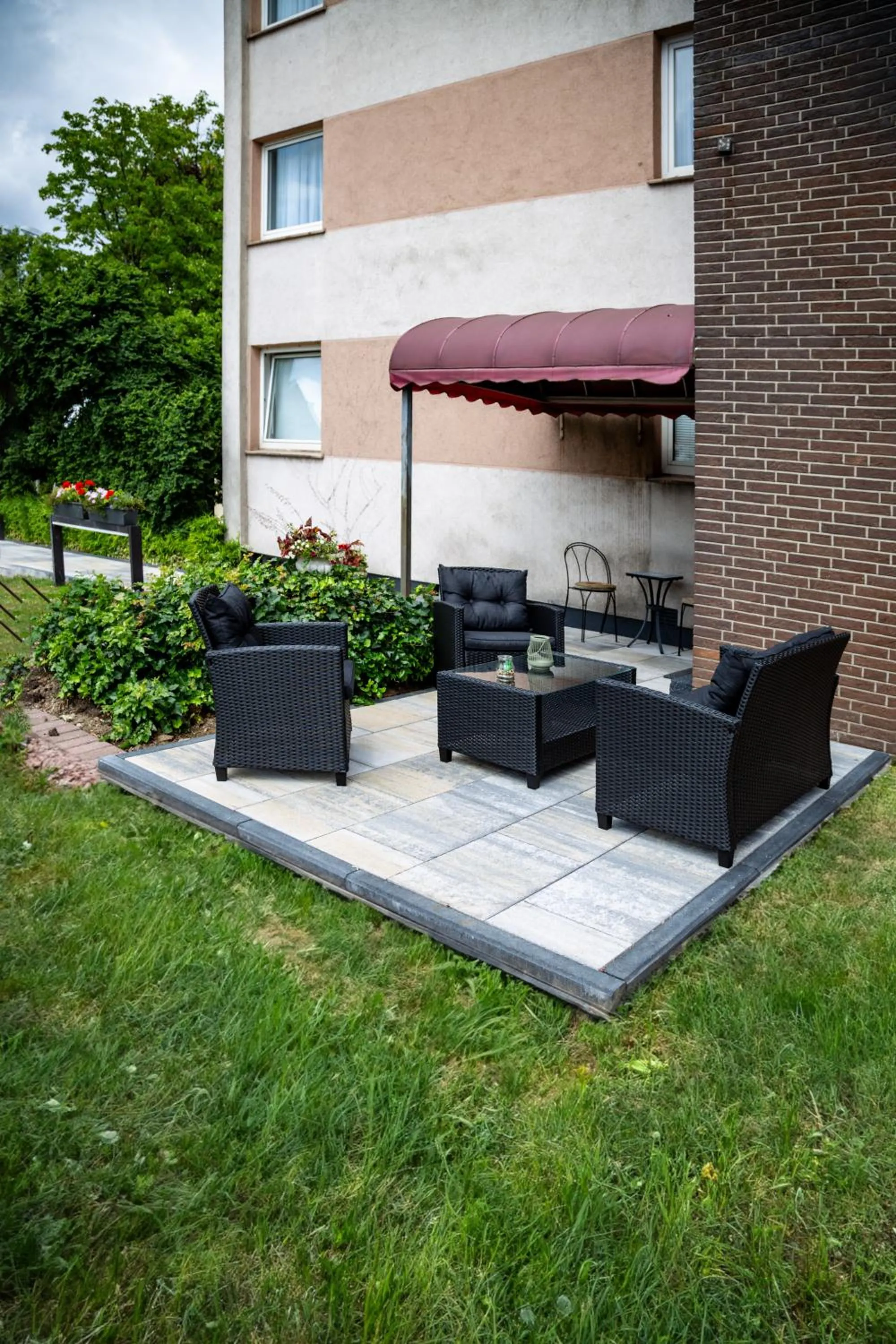 Balcony/Terrace in Hotel Schmidt garni