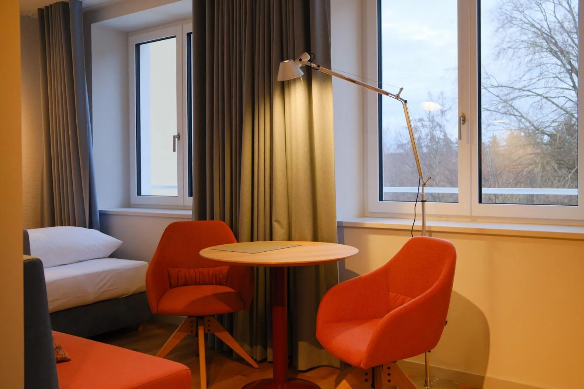 View (from property/room), Bed in Der Sonnenhof