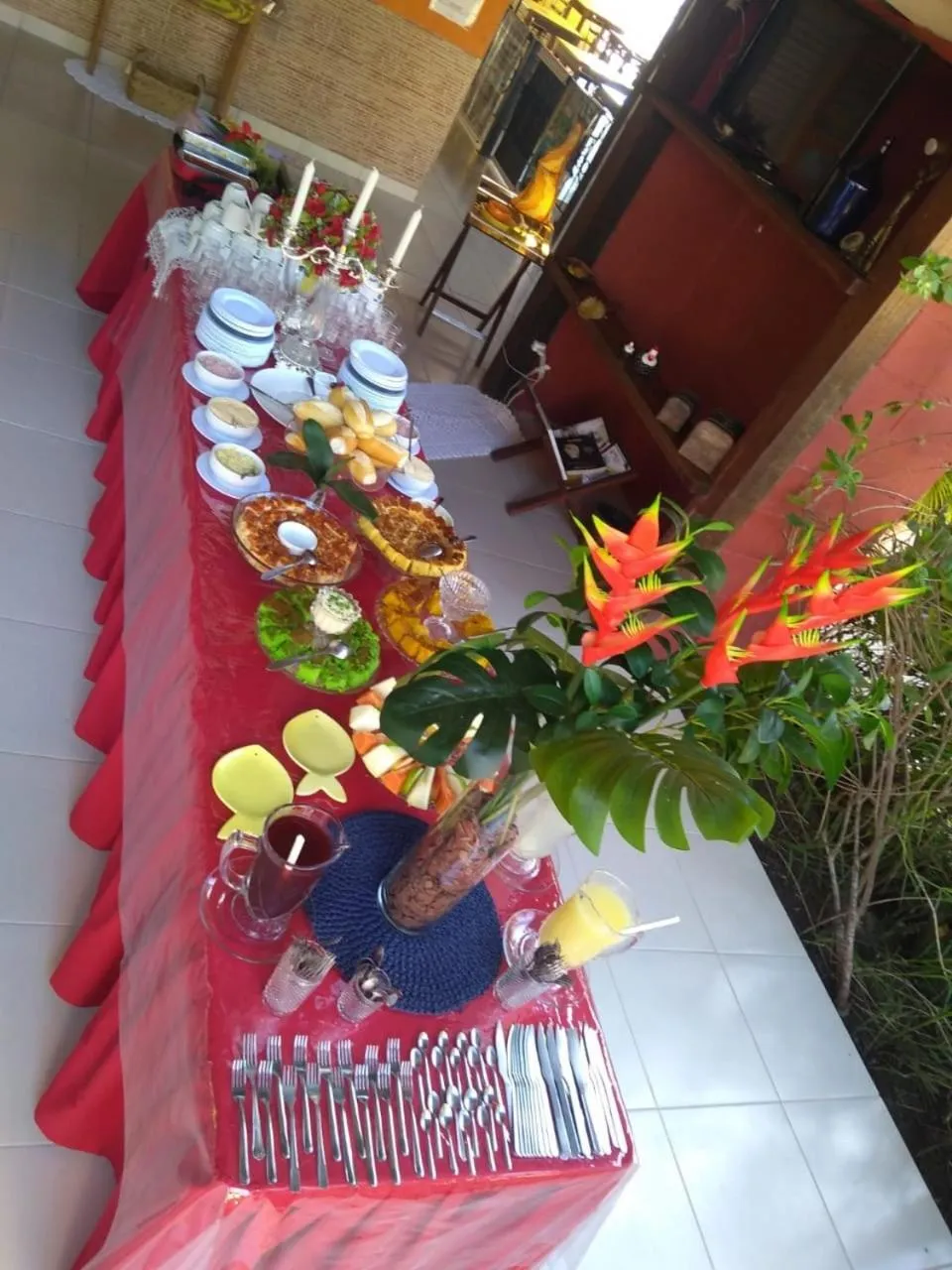 Food in Pousada Quatro Estações Paraty