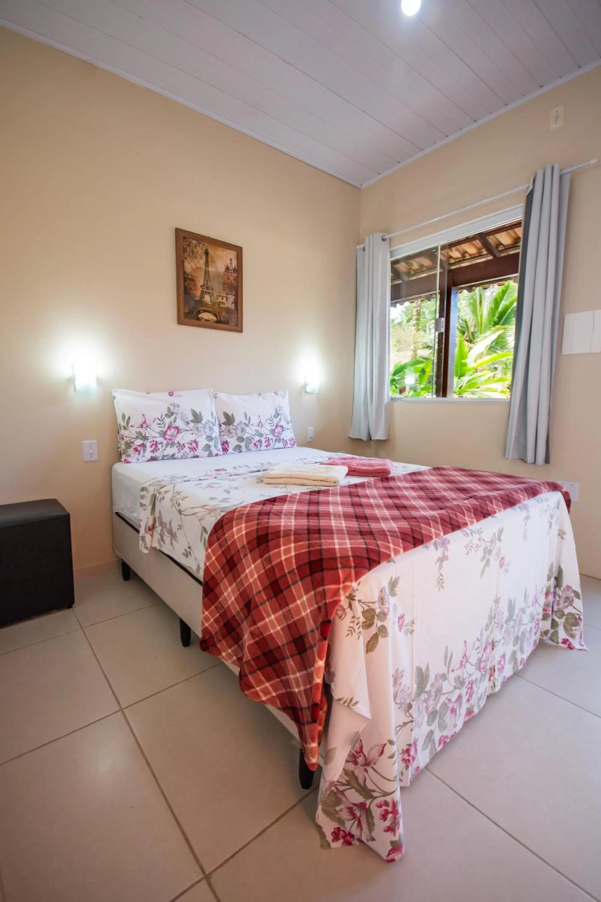 Bed in Pousada Quatro Estações Paraty