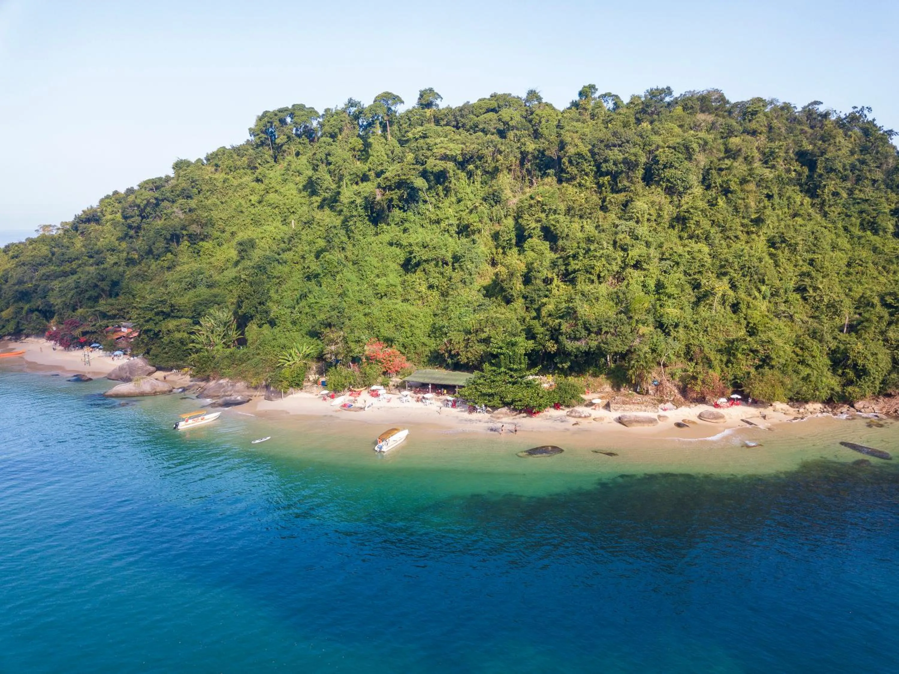 Bird's eye view in Pousada Quatro Estações Paraty