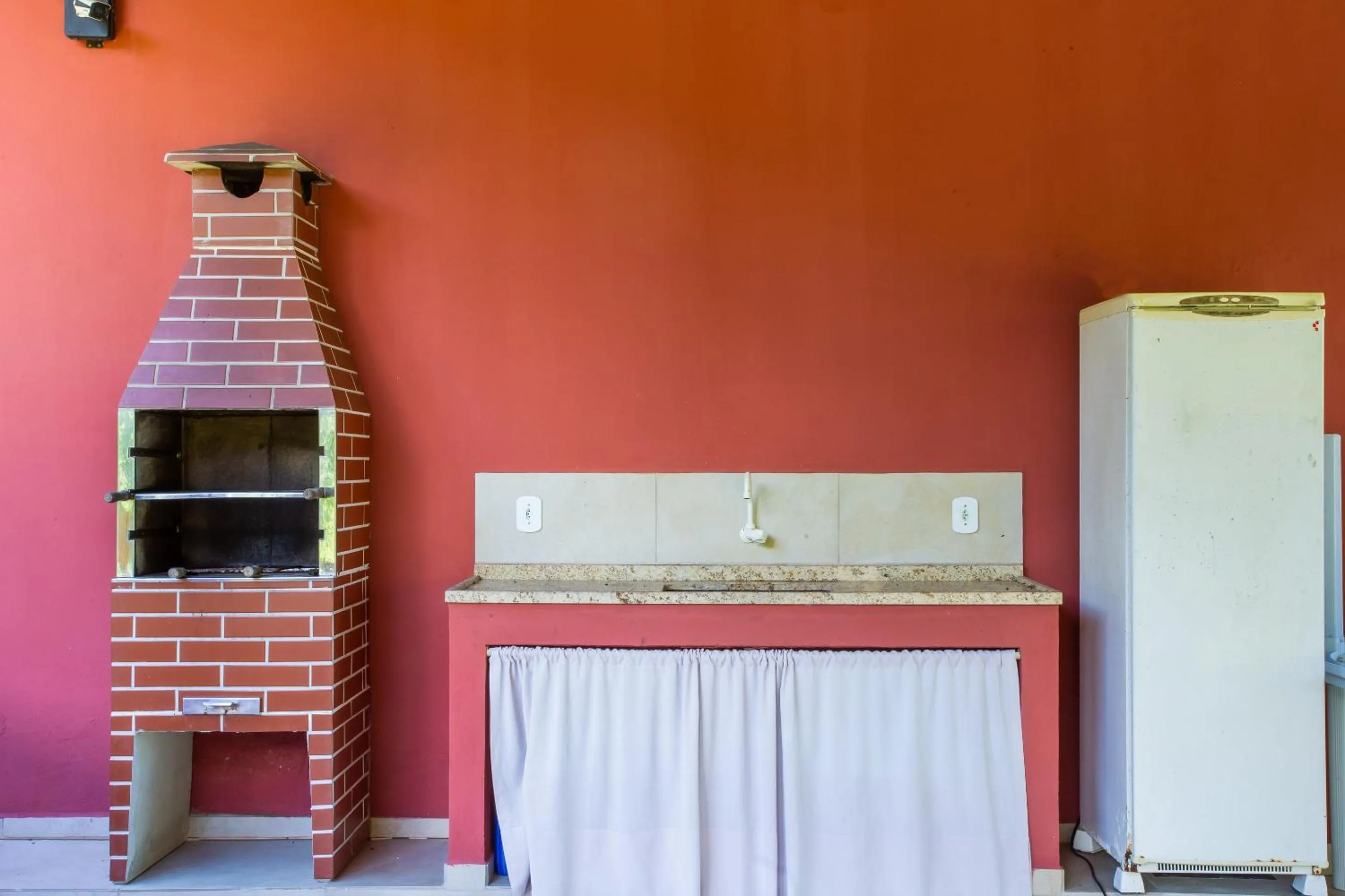 BBQ facilities in Pousada Quatro Estações Paraty