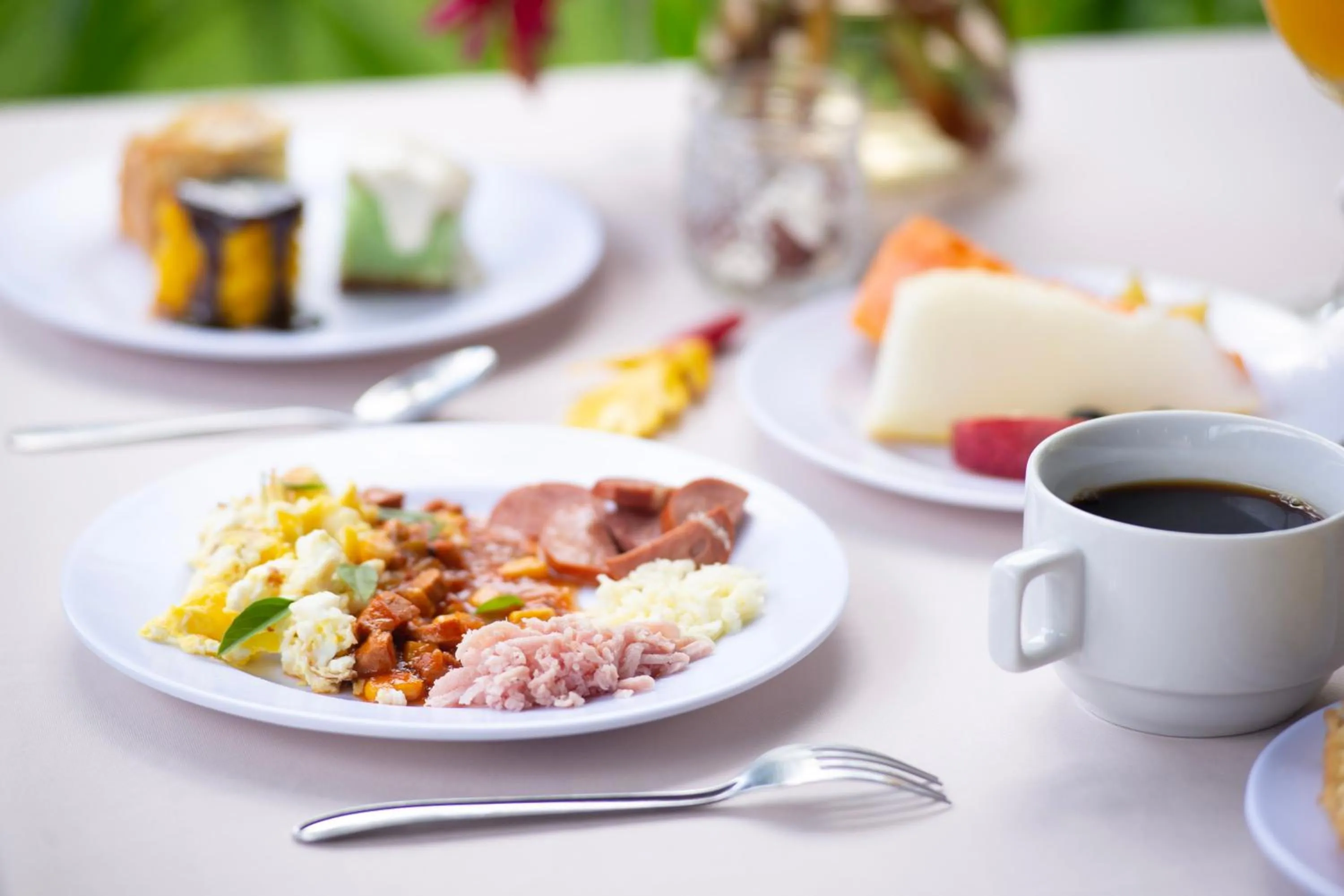 Food and drinks in Pousada Quatro Estações Paraty