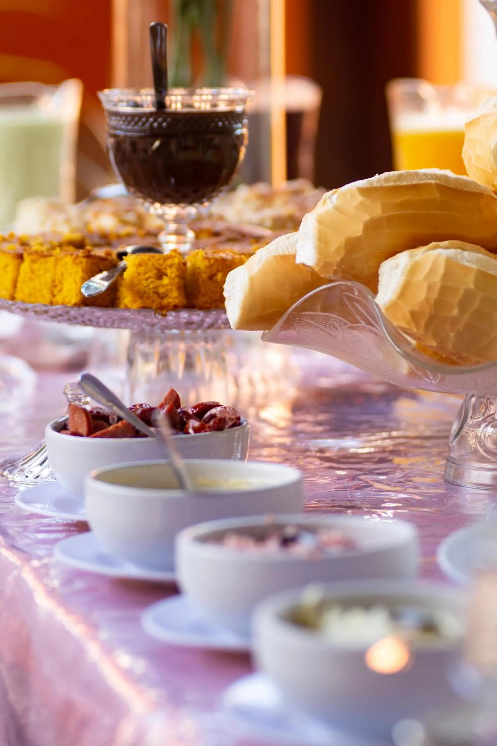 Food and drinks in Pousada Quatro Estações Paraty