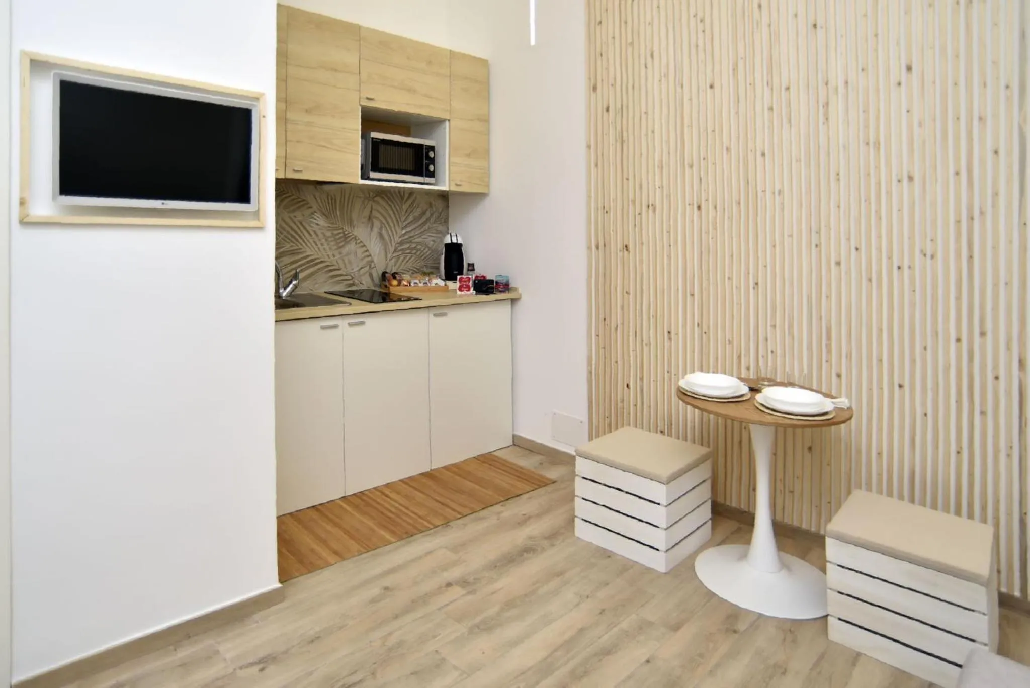 kitchen in B&b Napoli da vivere