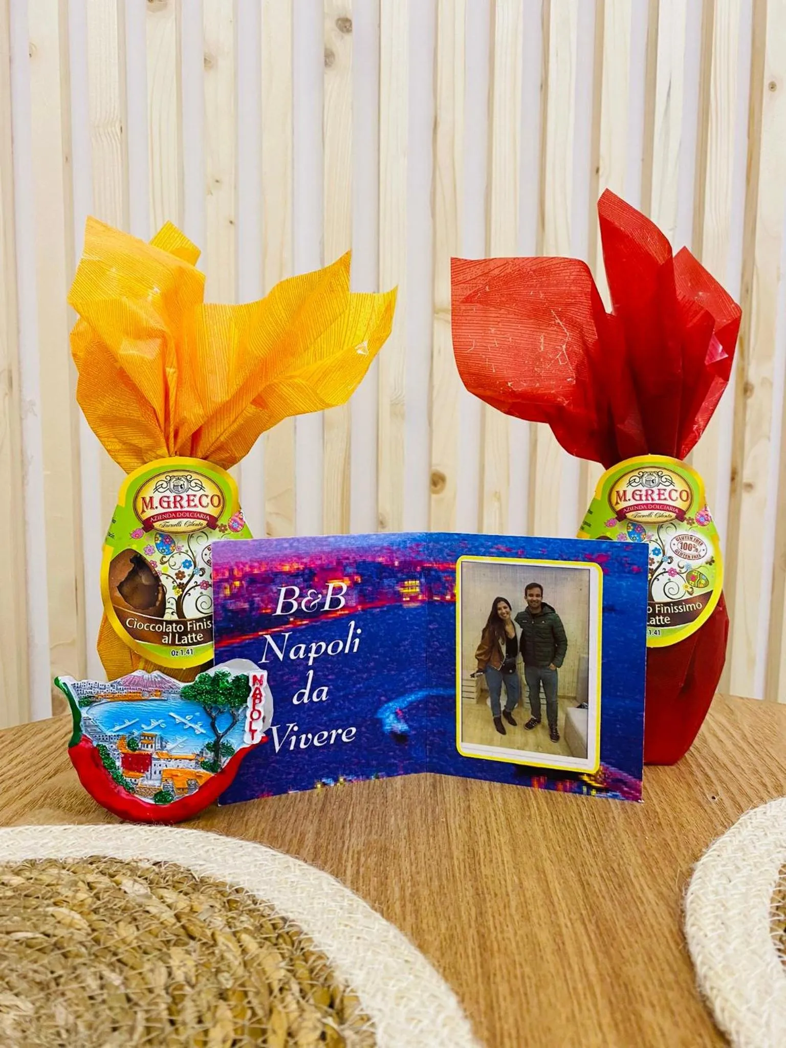 Text overlay in B&b Napoli da vivere