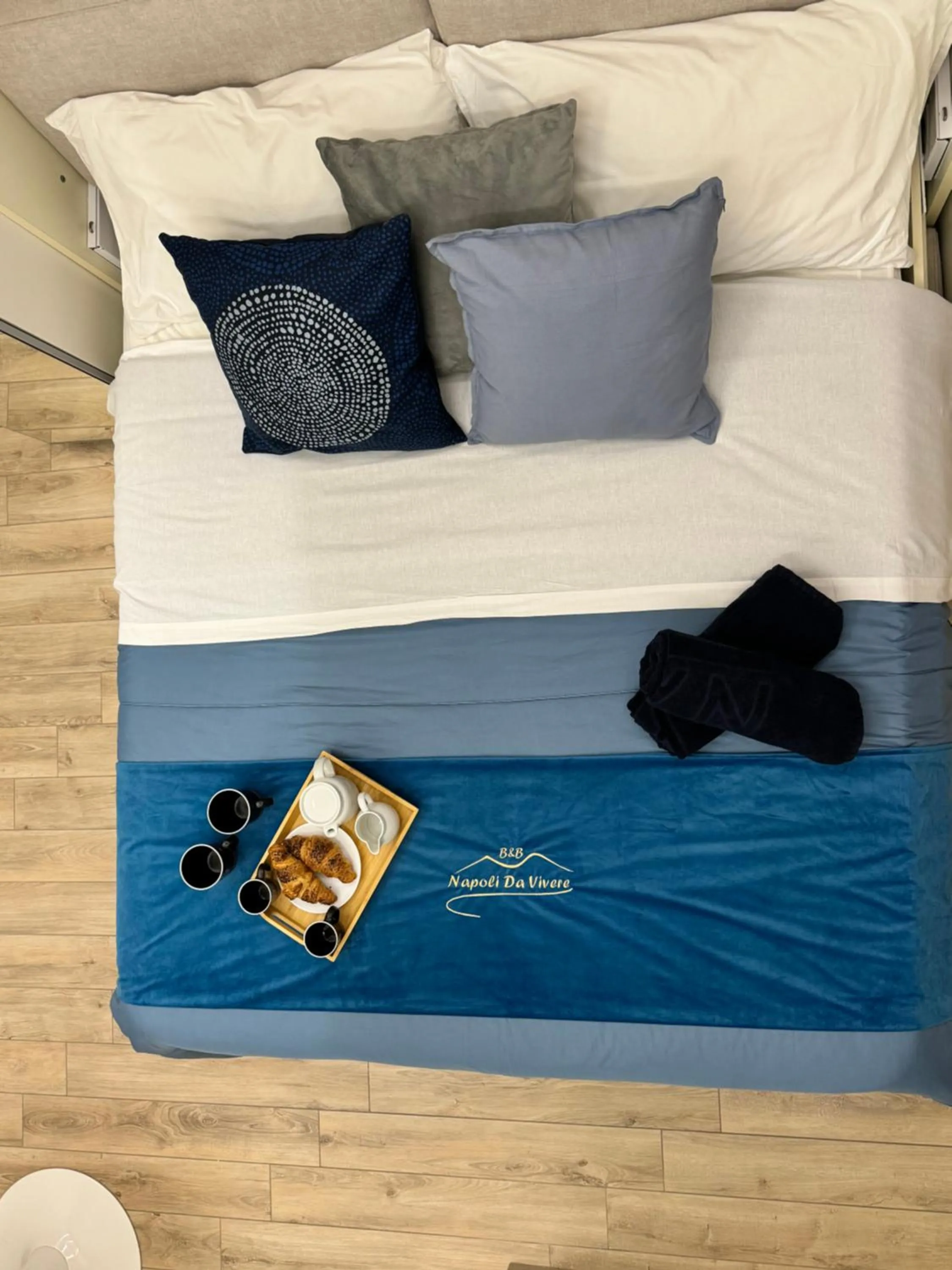 Bed in B&b Napoli da vivere