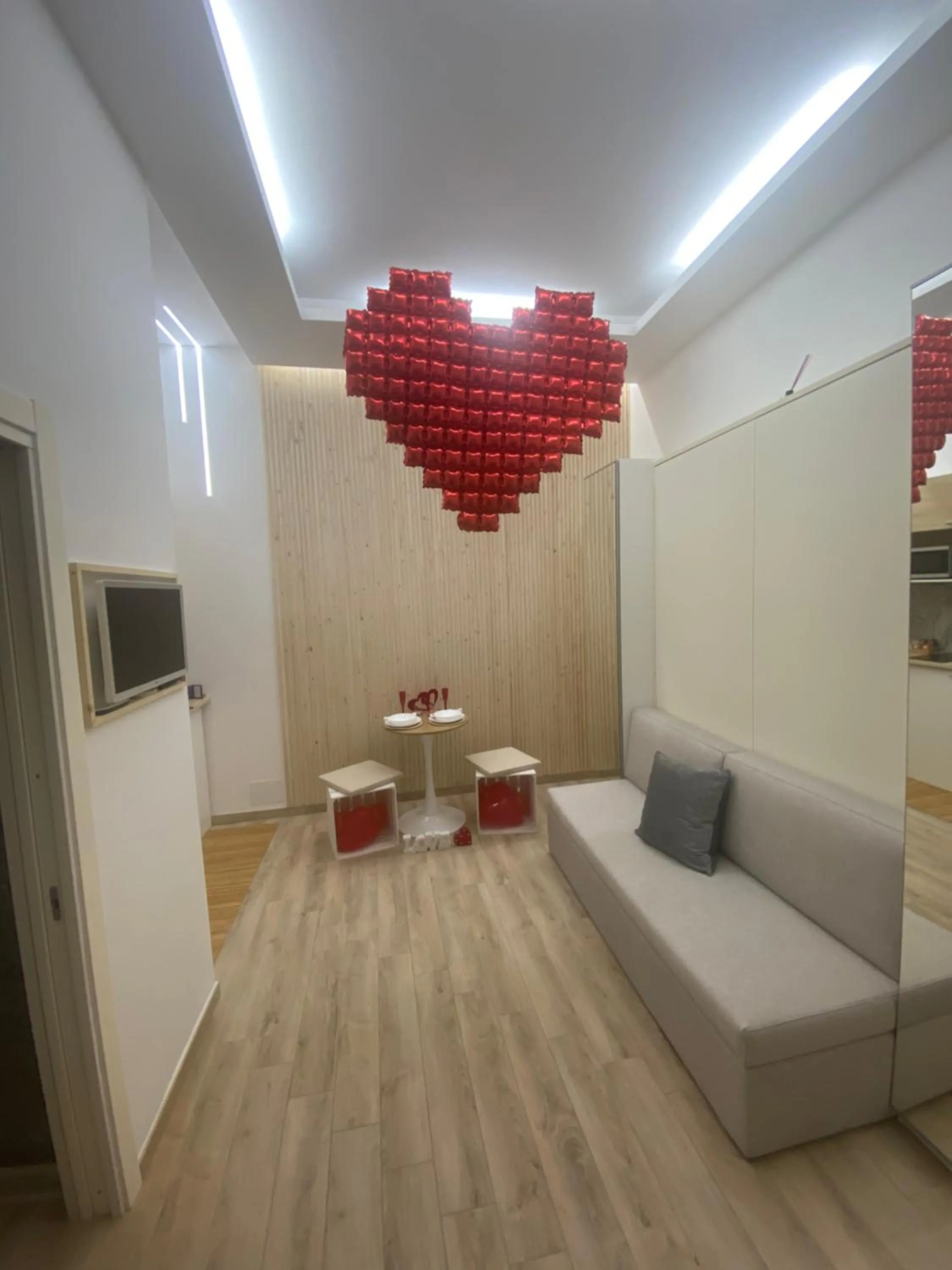 Seating area in B&b Napoli da vivere