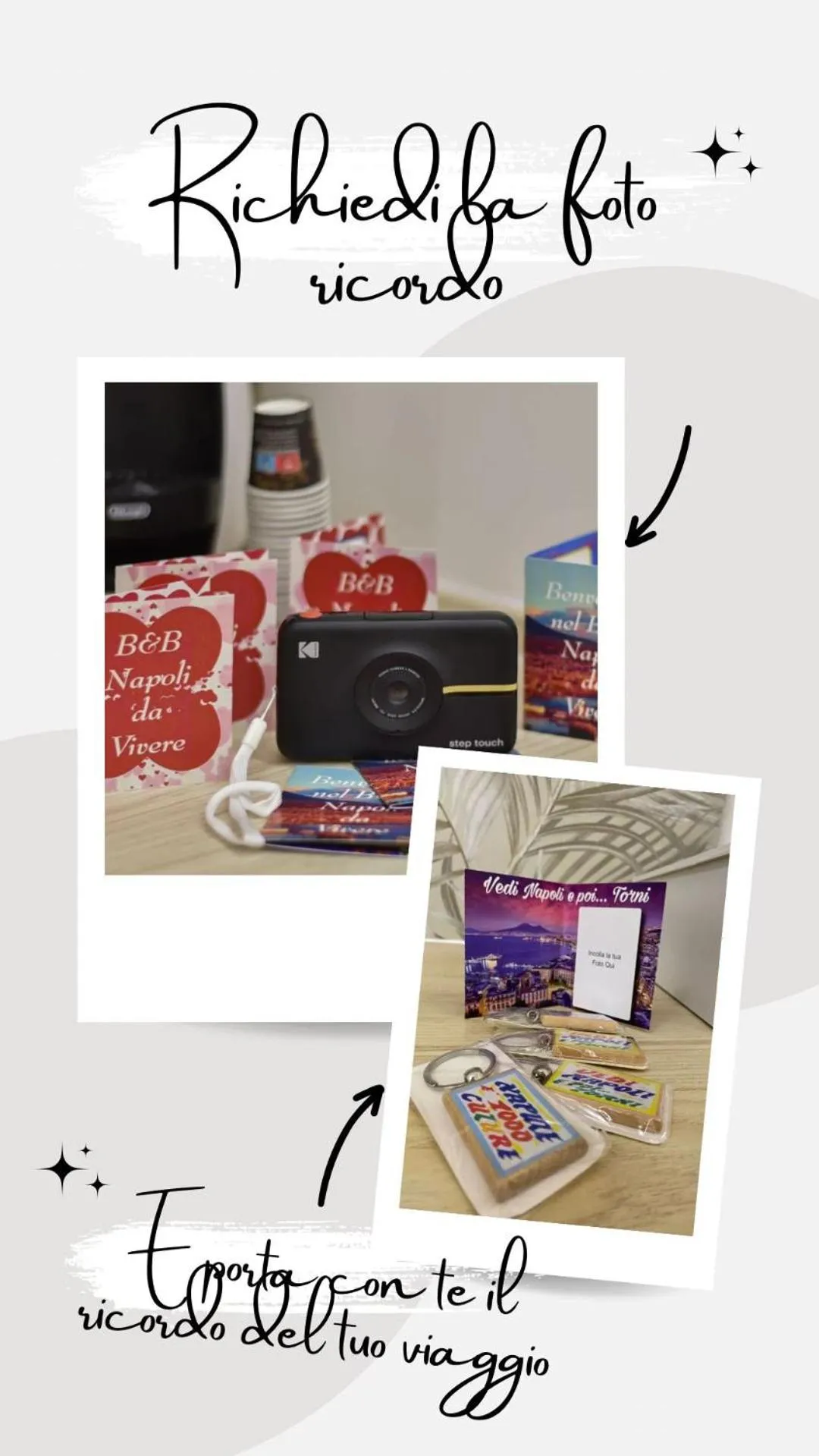 Decorative detail in B&b Napoli da vivere