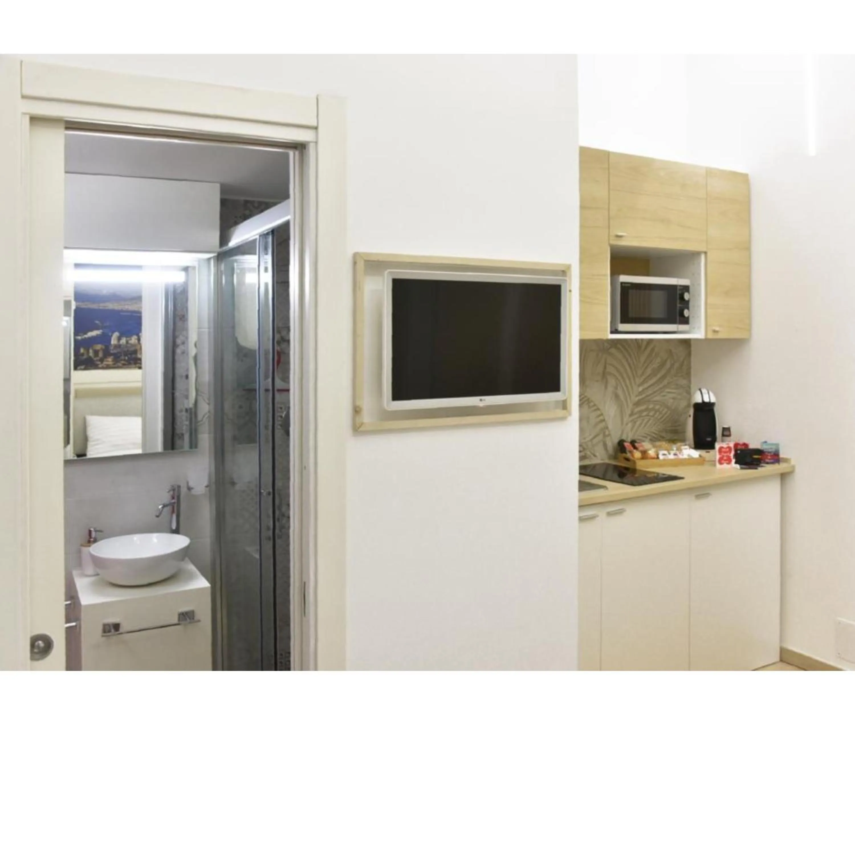 kitchen in B&b Napoli da vivere