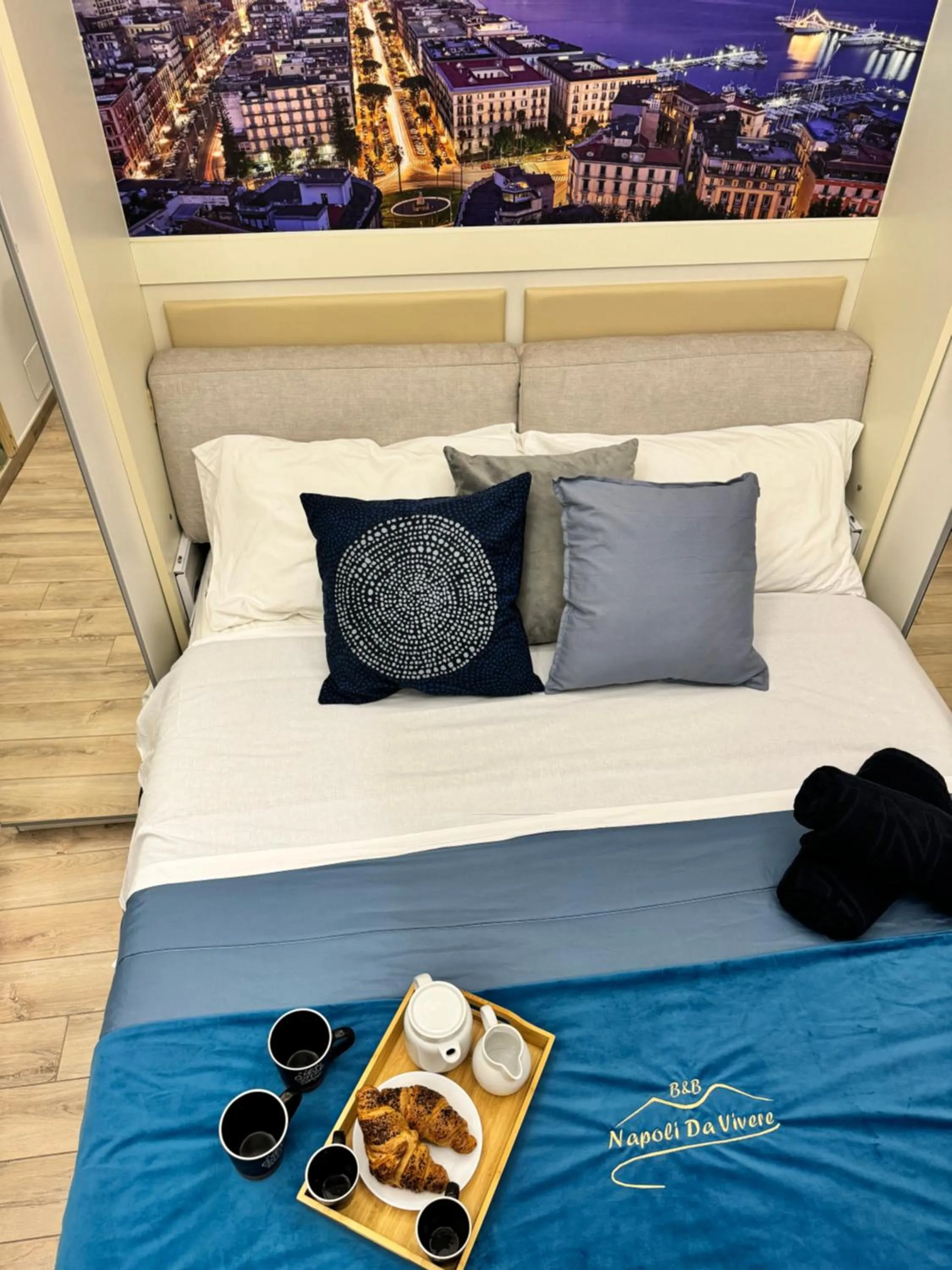 Bed in B&b Napoli da vivere