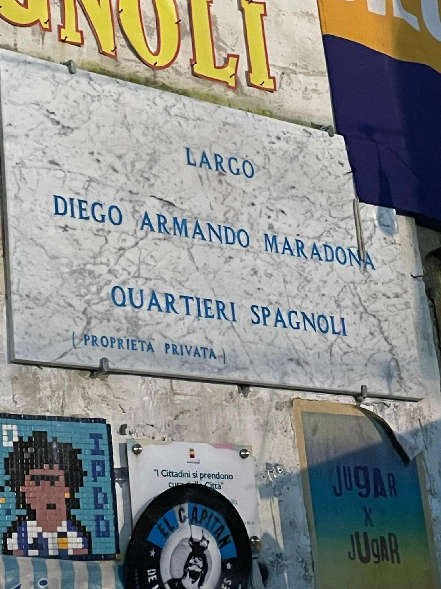 Text overlay in B&b Napoli da vivere