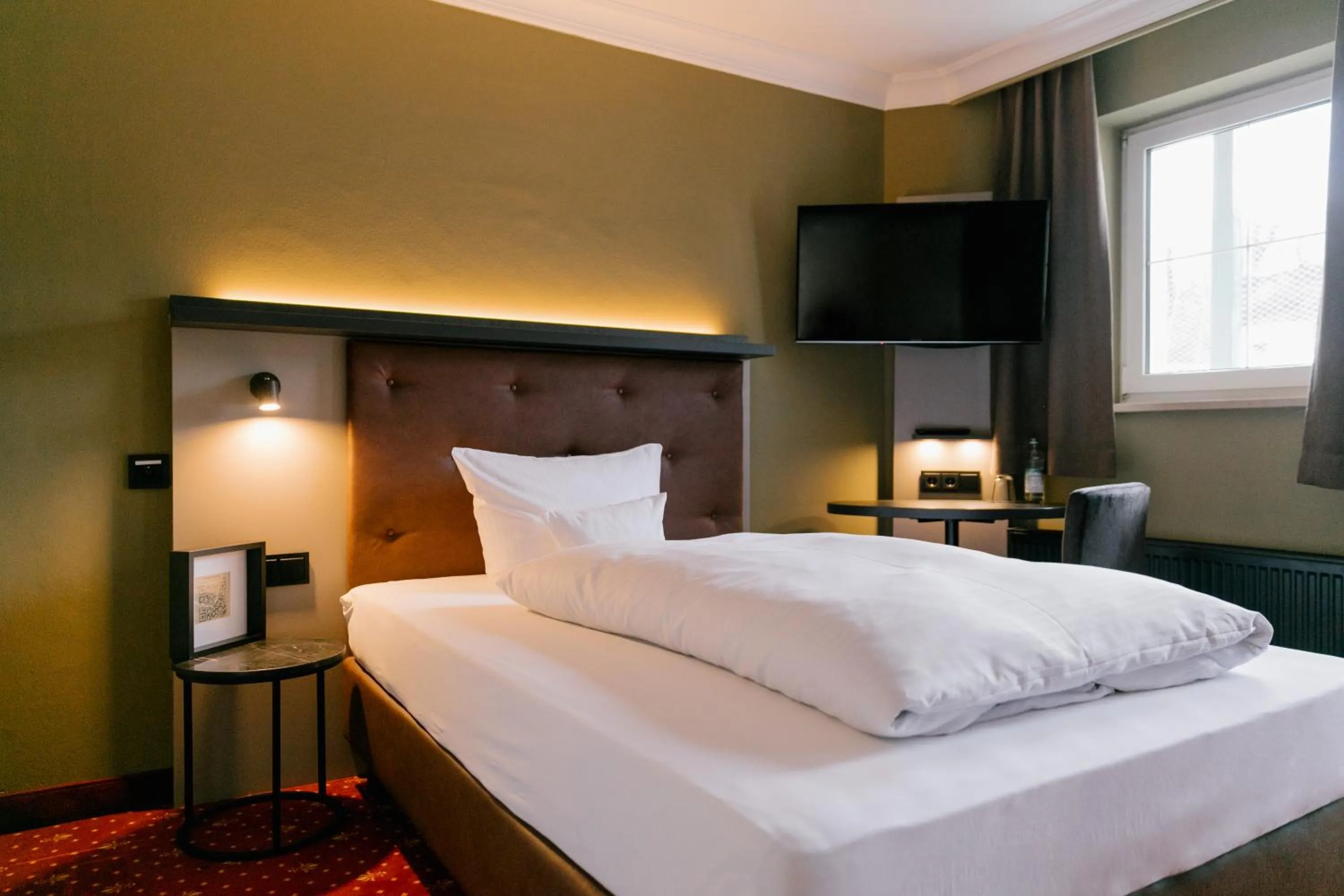 Bed in Hotel Fletzinger