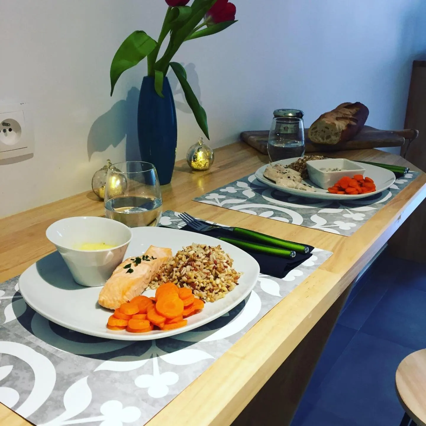 Dinner in L'échappée Saline