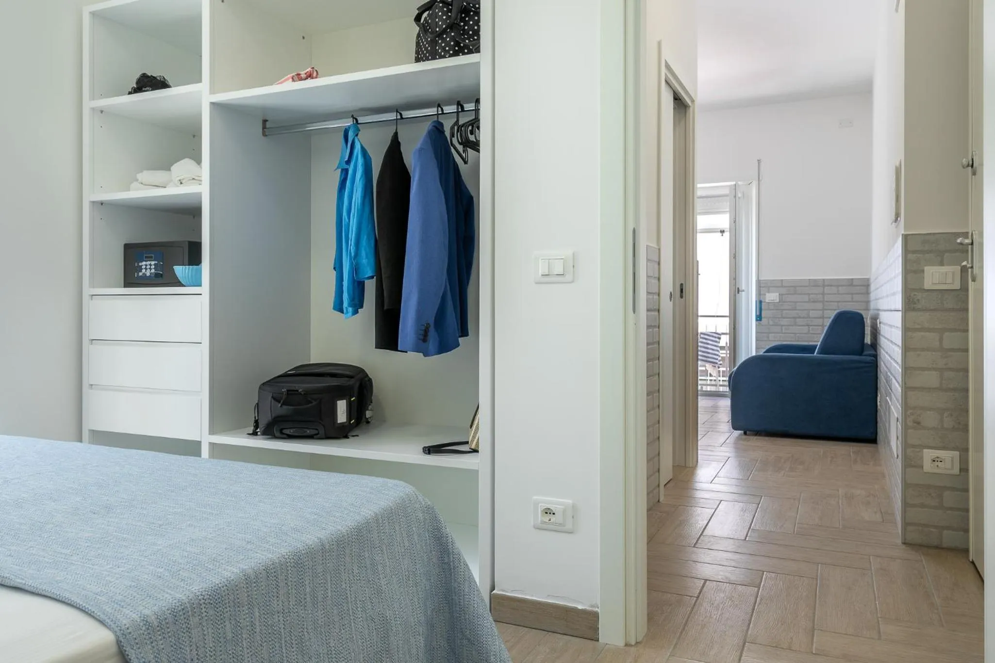 Bedroom, Bed in B&B Sperlonga