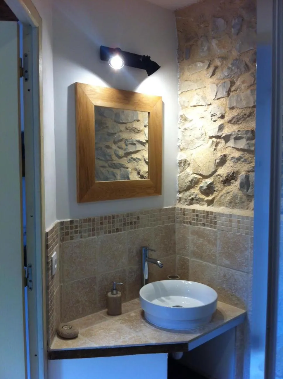 Bathroom in Malia - Chambres d'hôtes & Gîte