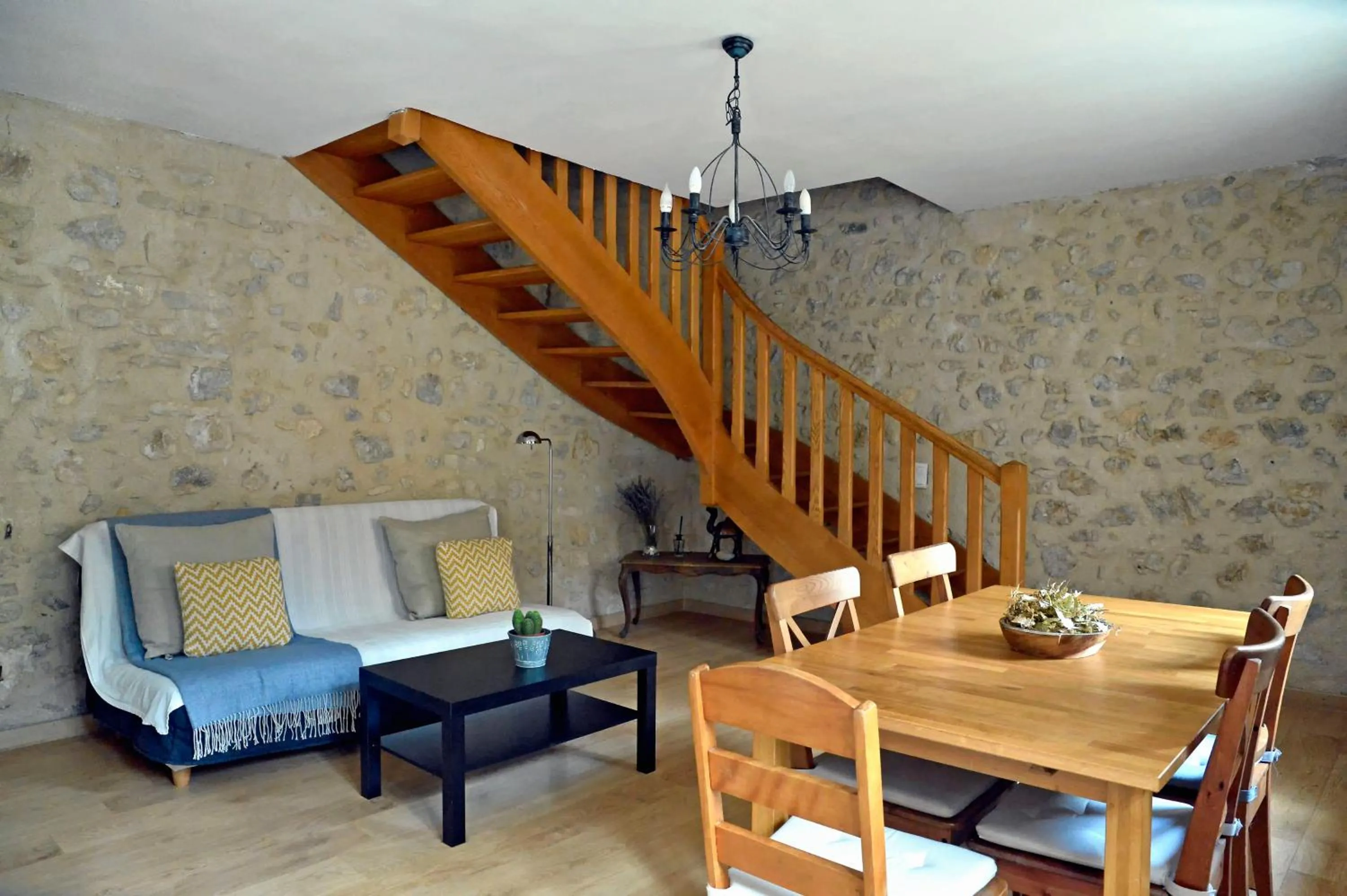 Living room in Malia - Chambres d'hôtes & Gîte