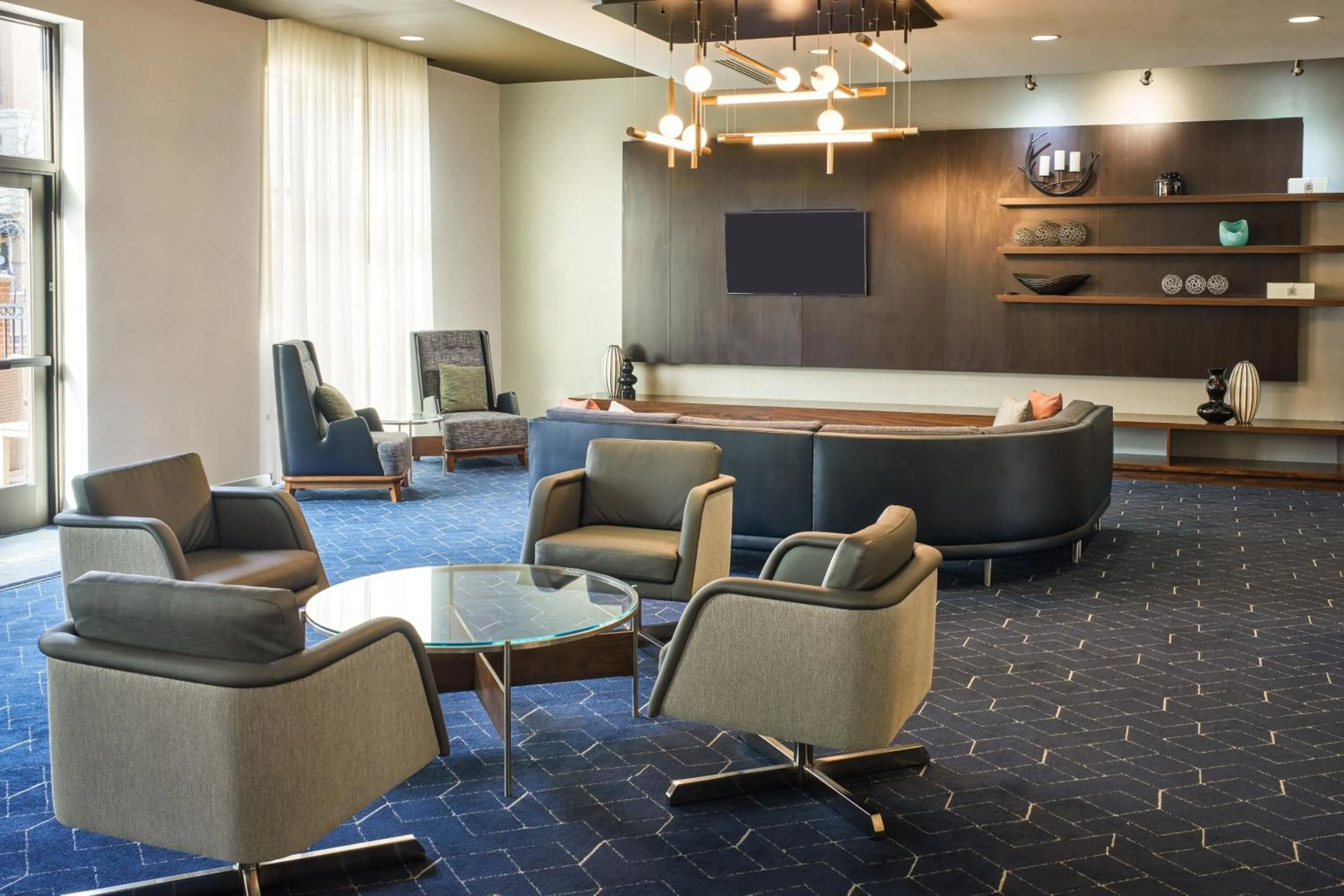 Lobby or reception in Courtyard by Marriott Glassboro Rowan University